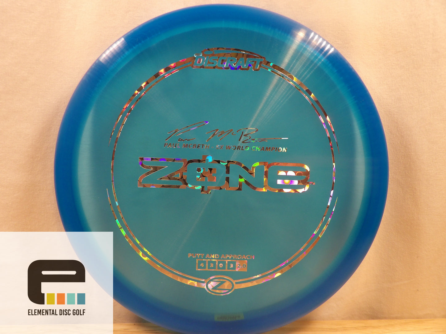 Discraft Z Zone (Paul McBeth 5x) - Elemental Disc Golf