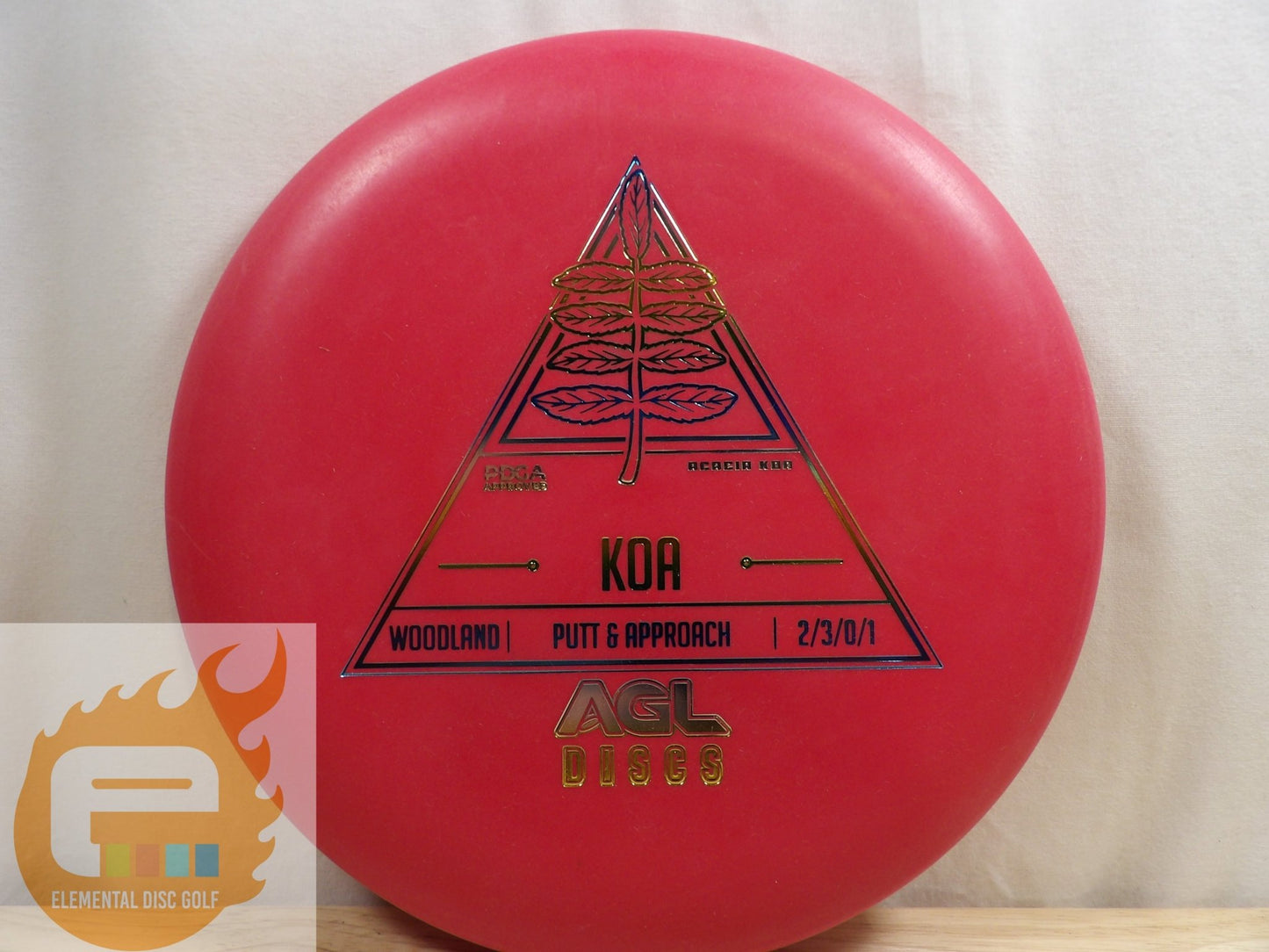 AGL Woodland Koa - Elemental Disc Golf
