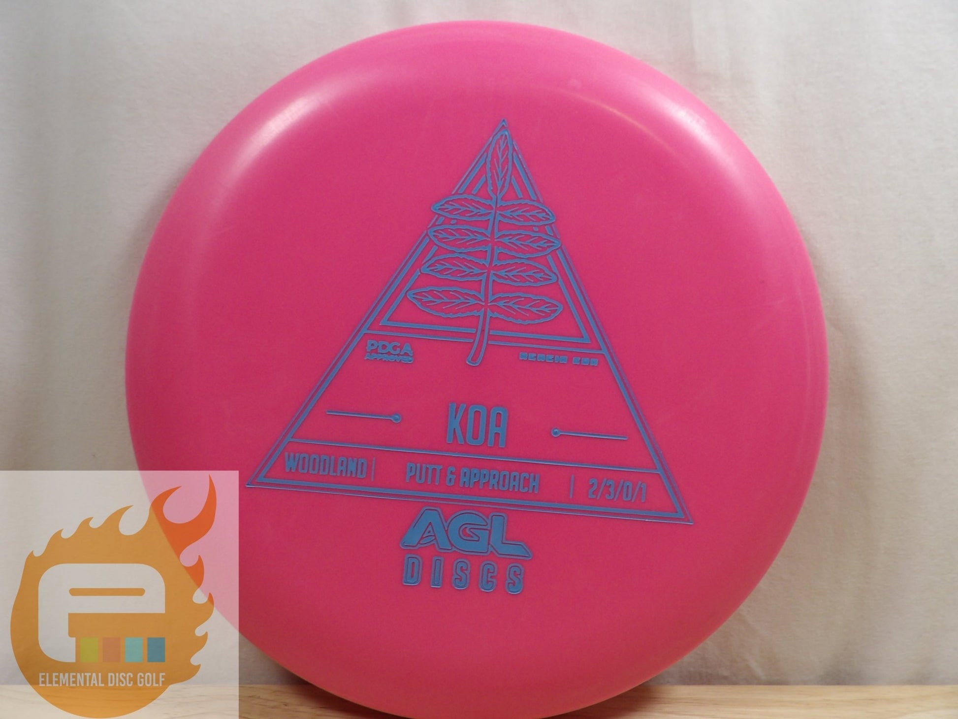 AGL Woodland Koa - Elemental Disc Golf