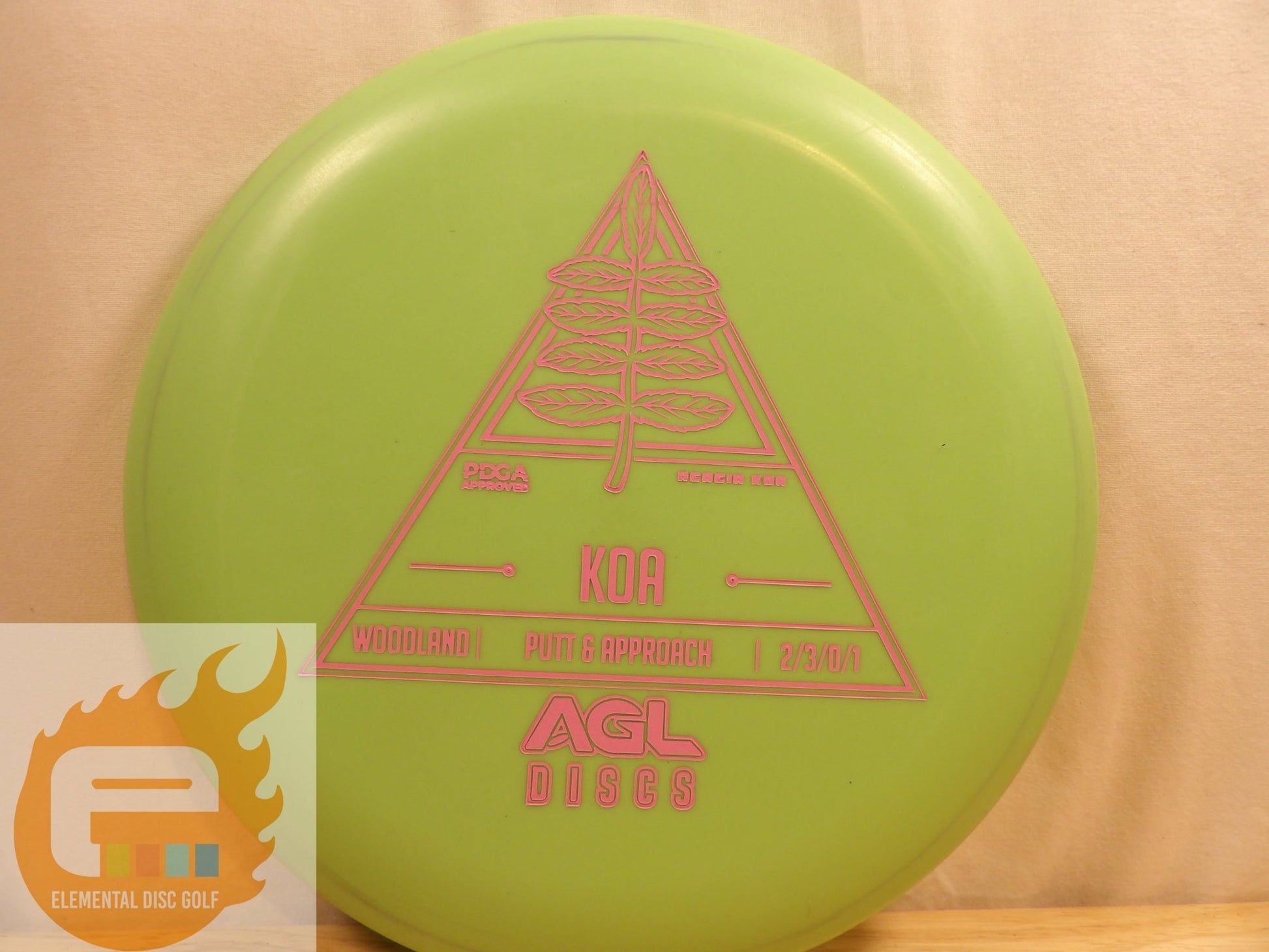 AGL Woodland Koa - Elemental Disc Golf