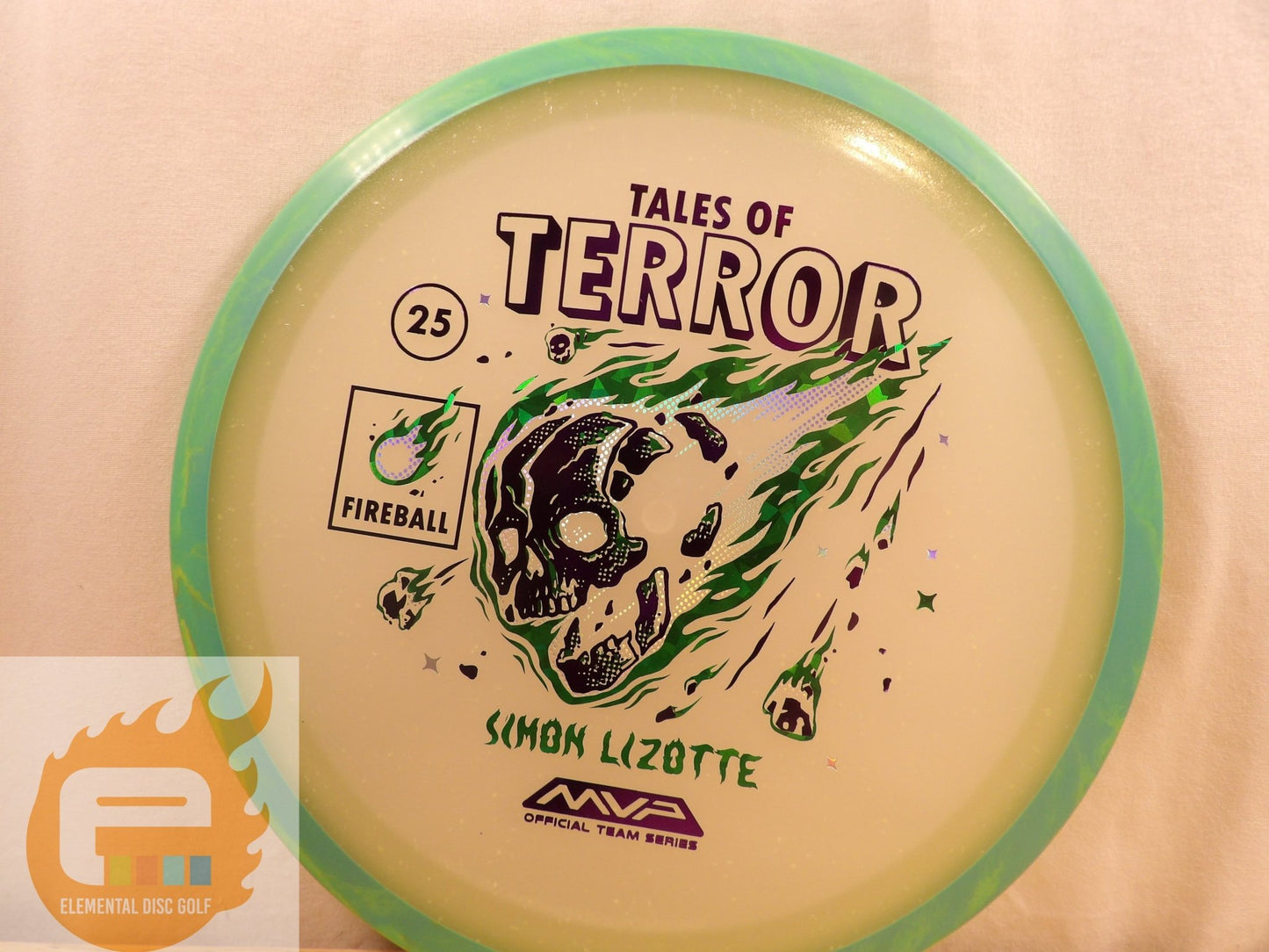 Axiom Particle Eclipse Fireball - 2025 Halloween Special Edition - Elemental Disc Golf