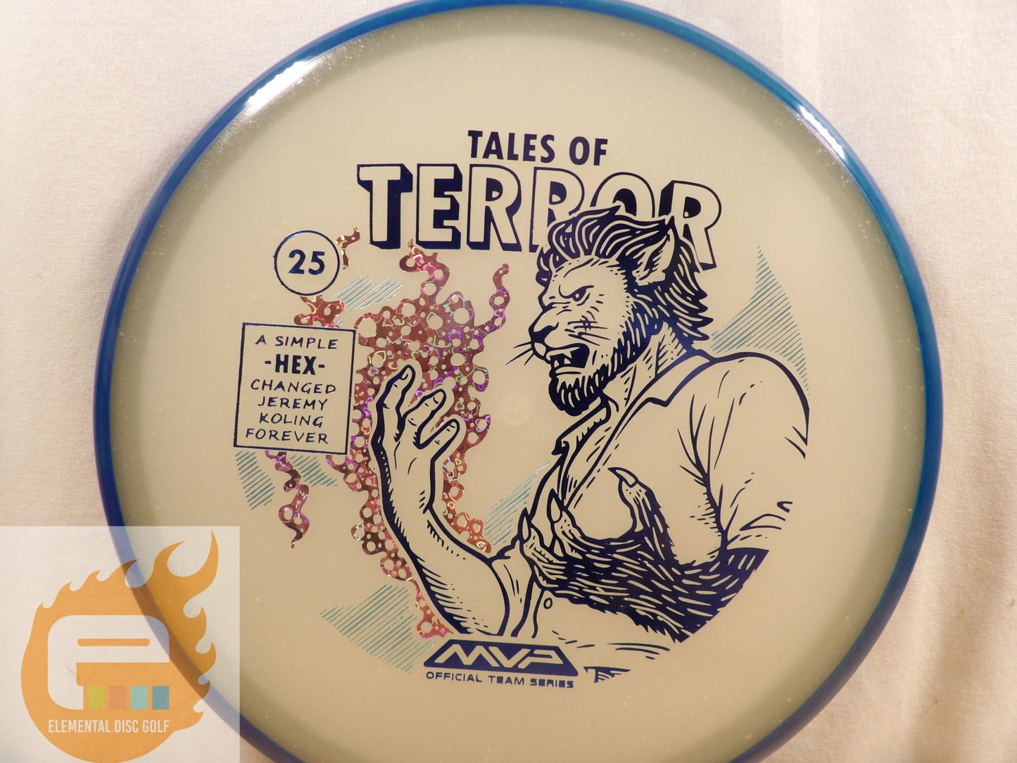 Axiom Particle Eclipse Hex - 2025 Halloween Special Edition - Elemental Disc Golf