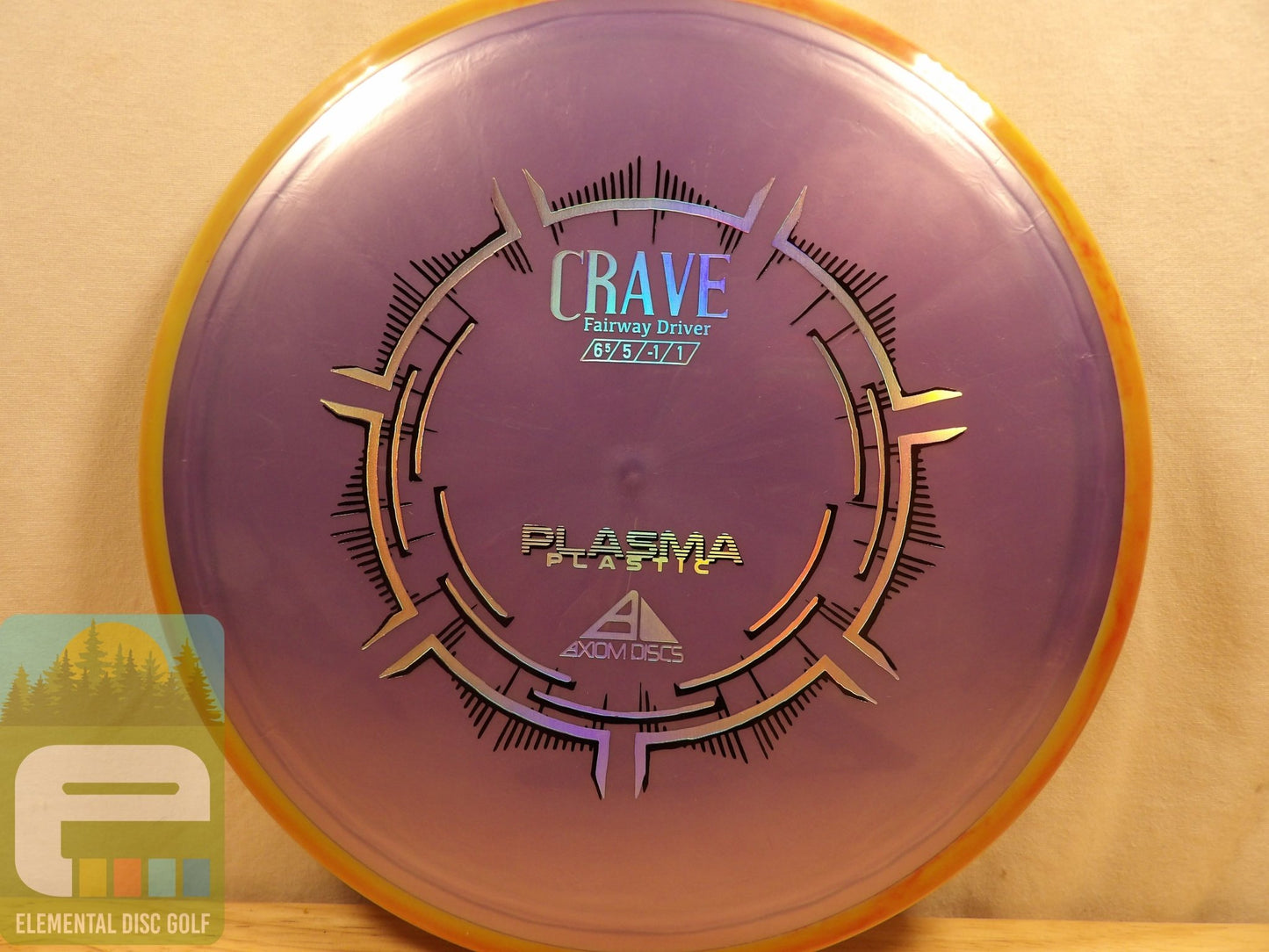 Axiom Plasma Crave (6.5/5/ - 1/1) - Elemental Disc Golf