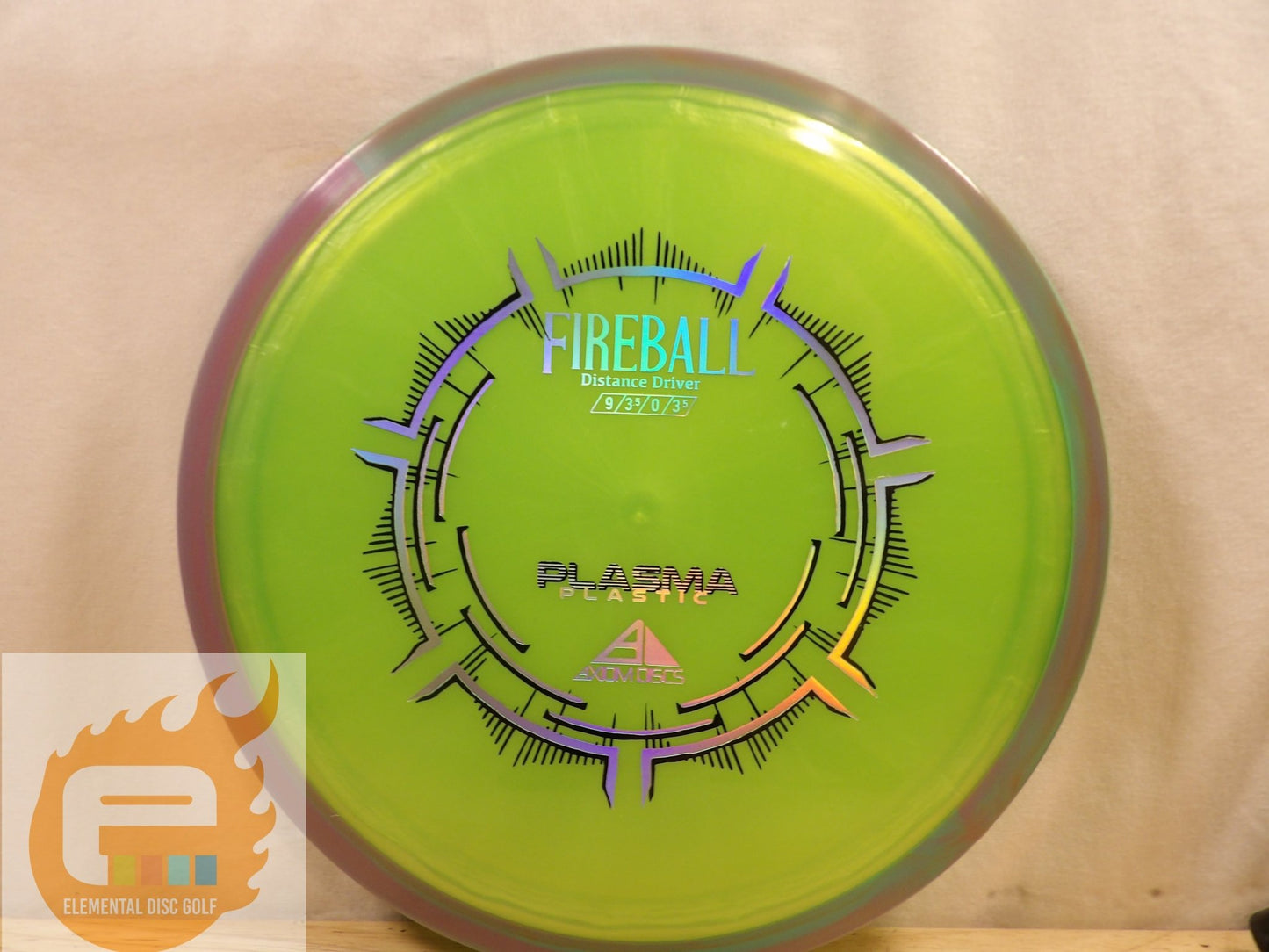 Axiom Plasma Fireball (9/3.5/0/3.5) - Elemental Disc Golf