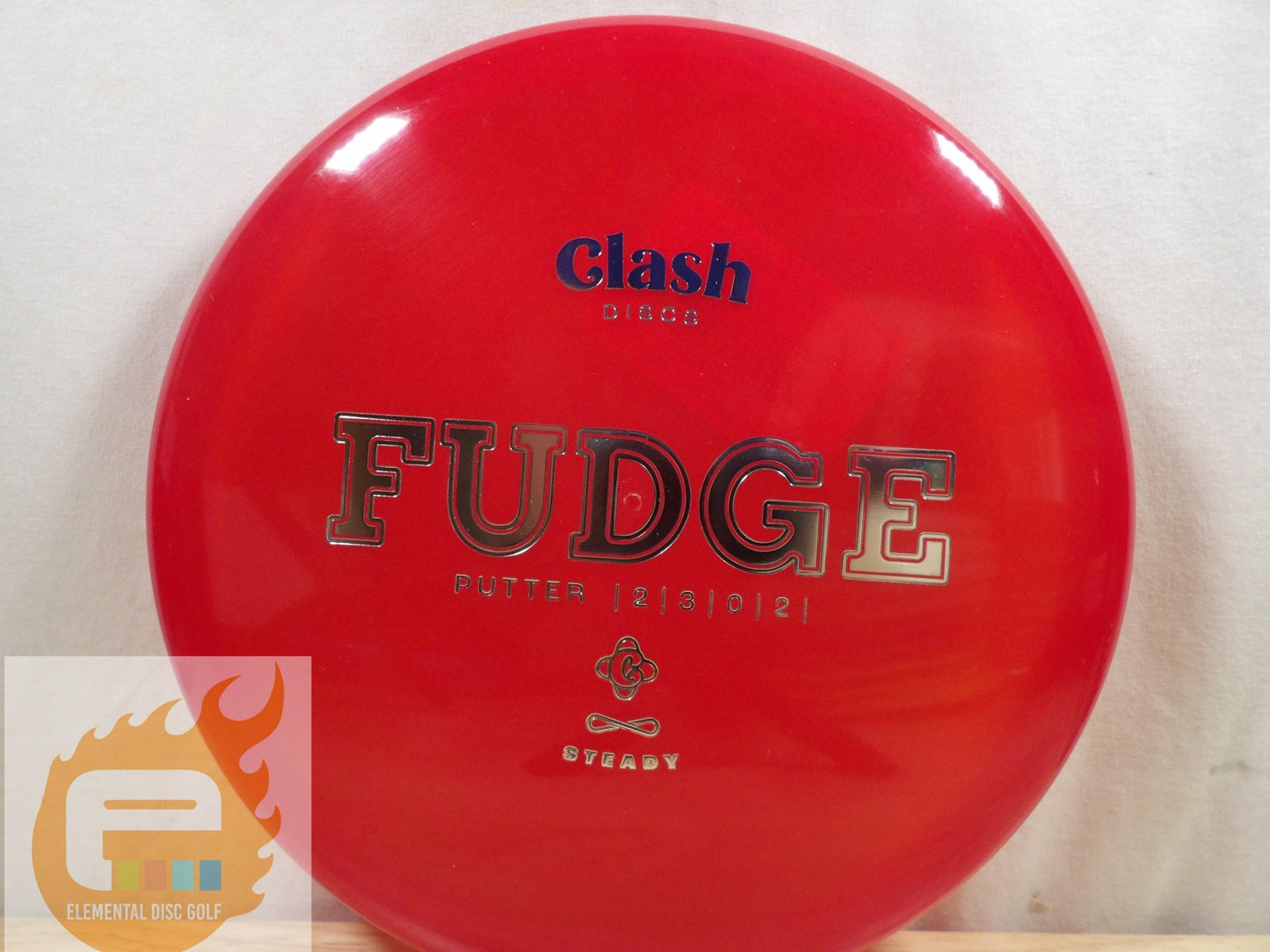 Clash Discs Steady Fudge (2/3/0/1) - Elemental Disc Golf