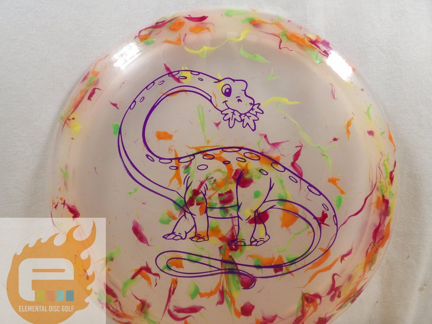 Dino Discs Egg Shell Diplodocus (8/5/ - 2/1) - Elemental Disc Golf