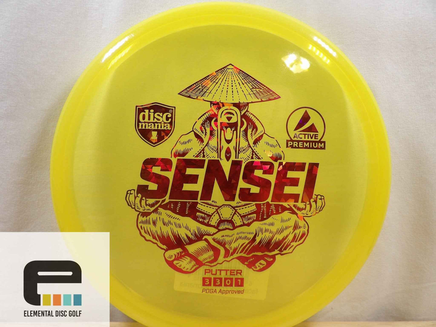 Discmania Active Premium Sensei (3/3/0/1) - Elemental Disc Golf