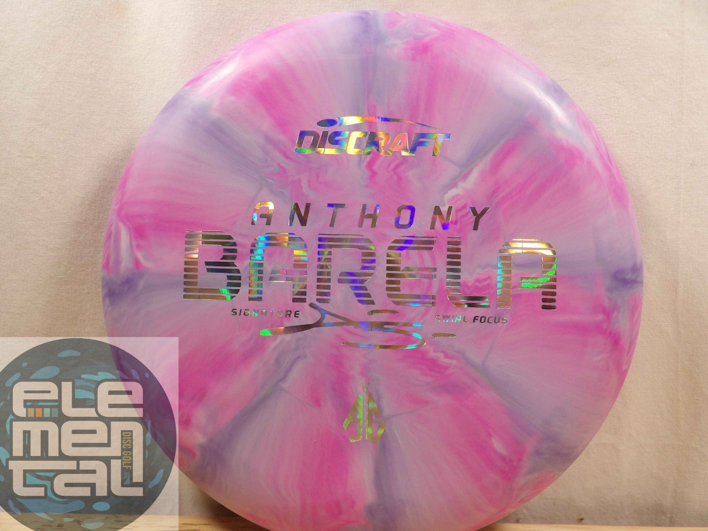 Discraft CT Swirl Focus - Anthony Barela (2/2/-1/2) - Elemental Disc Golf