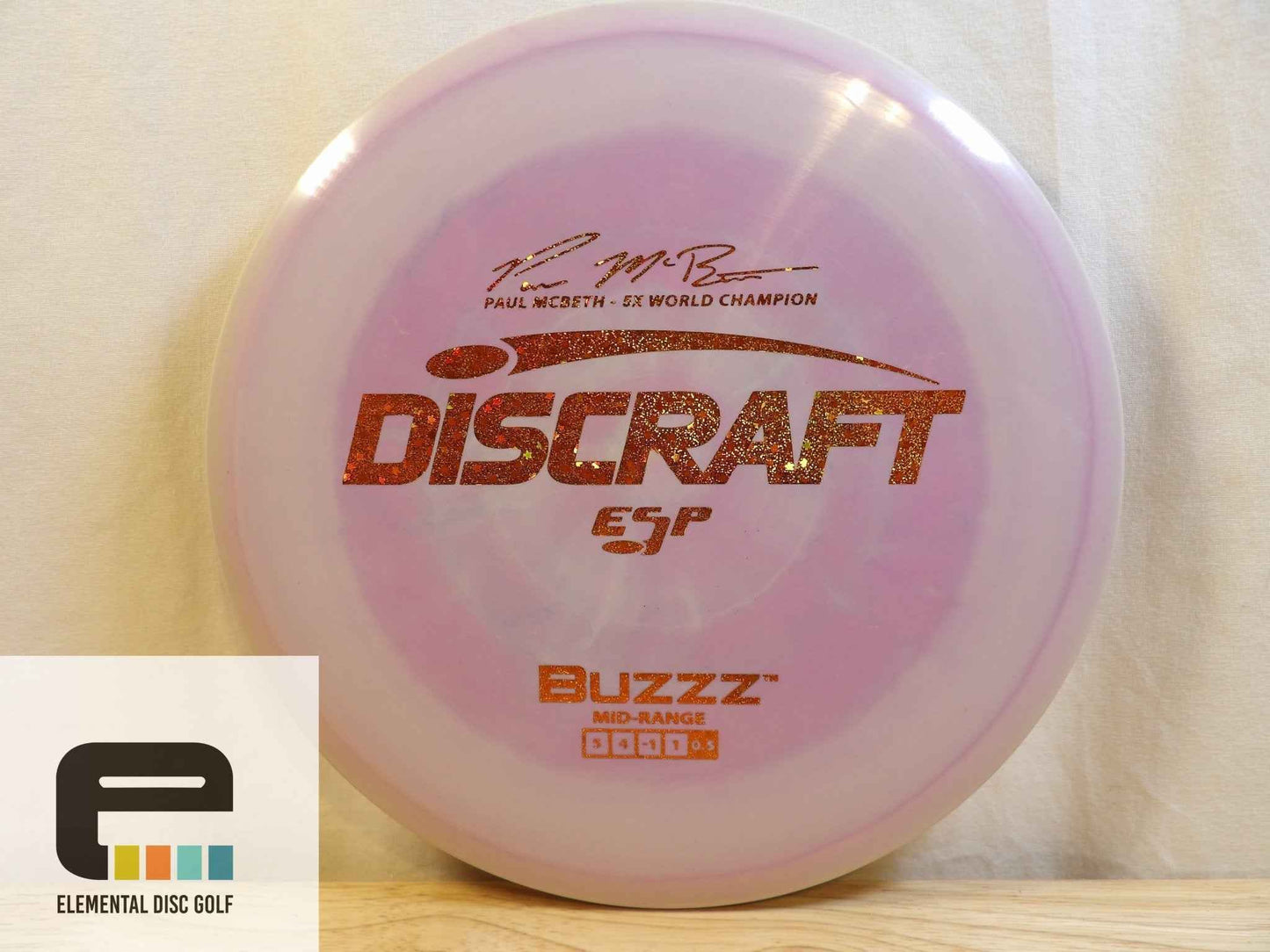 Discraft ESP Buzzz (Paul McBeth 5x) 5/4/-1/1 - Elemental Disc Golf