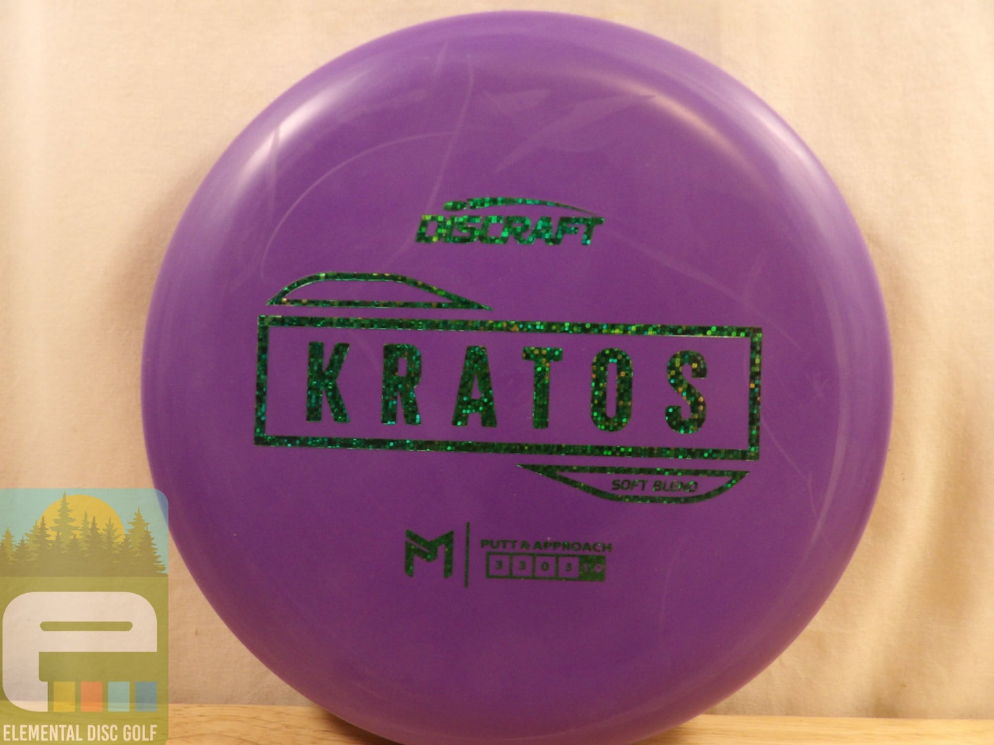 Discraft McBeth Soft Blend Kratos (3/3/0/3) - Elemental Disc Golf