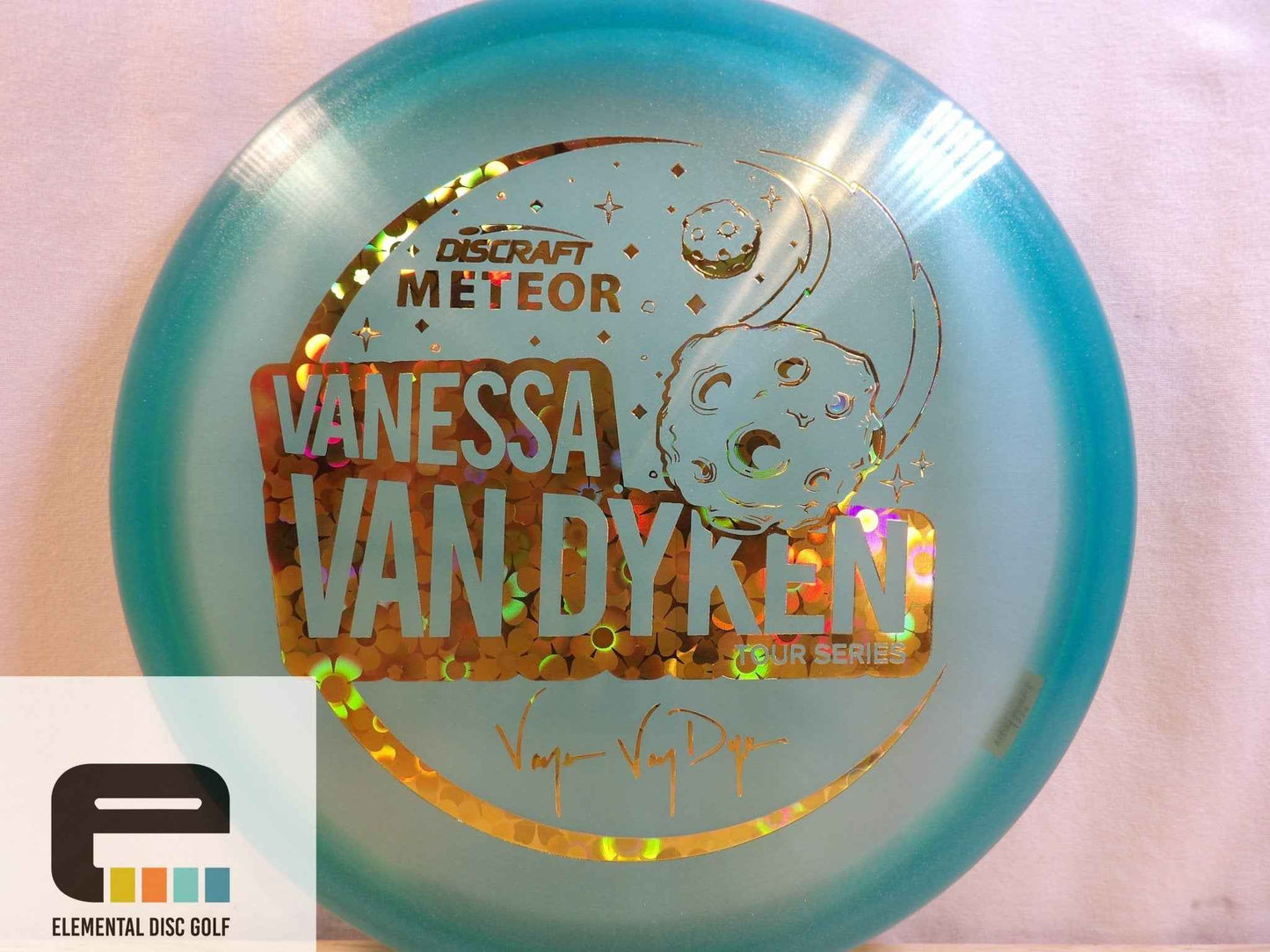 Discraft Metallic Z Meteor (Van Dyken 2021) 5/5/-3/1 - Elemental Disc Golf
