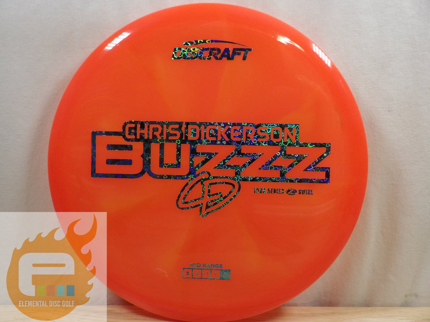 Discraft Z Swirl Buzzz (Chris Dickerson 2025) - Elemental Disc Golf