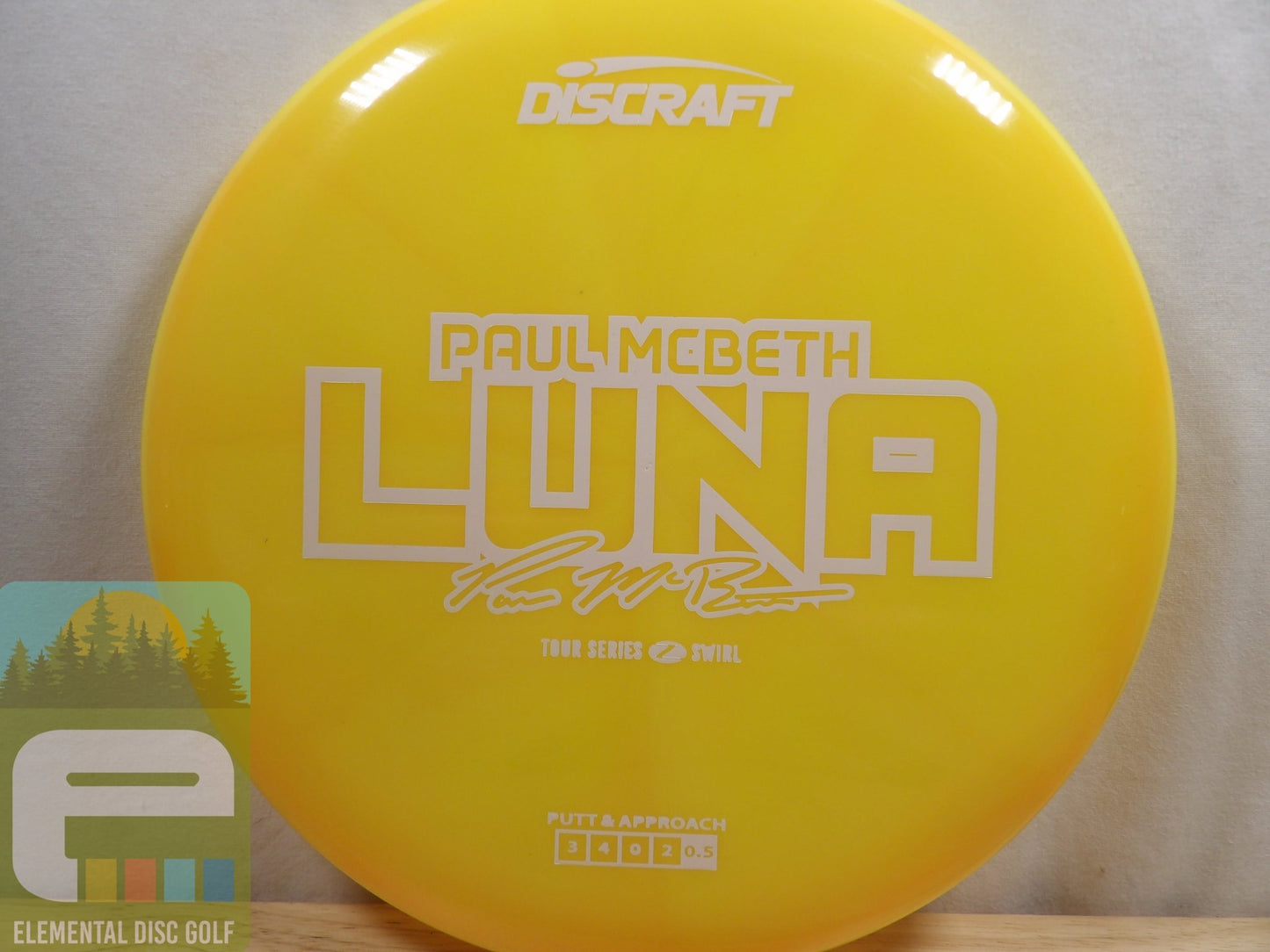 Discraft Z Swirl Luna (2025 Paul McBeth Tour Series) - Elemental Disc Golf