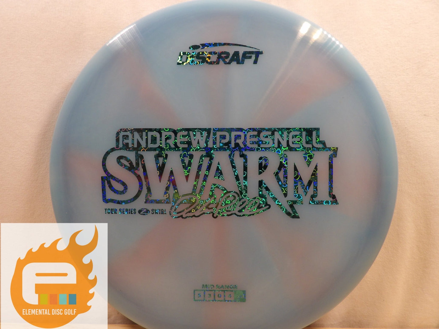 Discraft Z Swirl Swarm (Andrew Presnell 2025) - Elemental Disc Golf