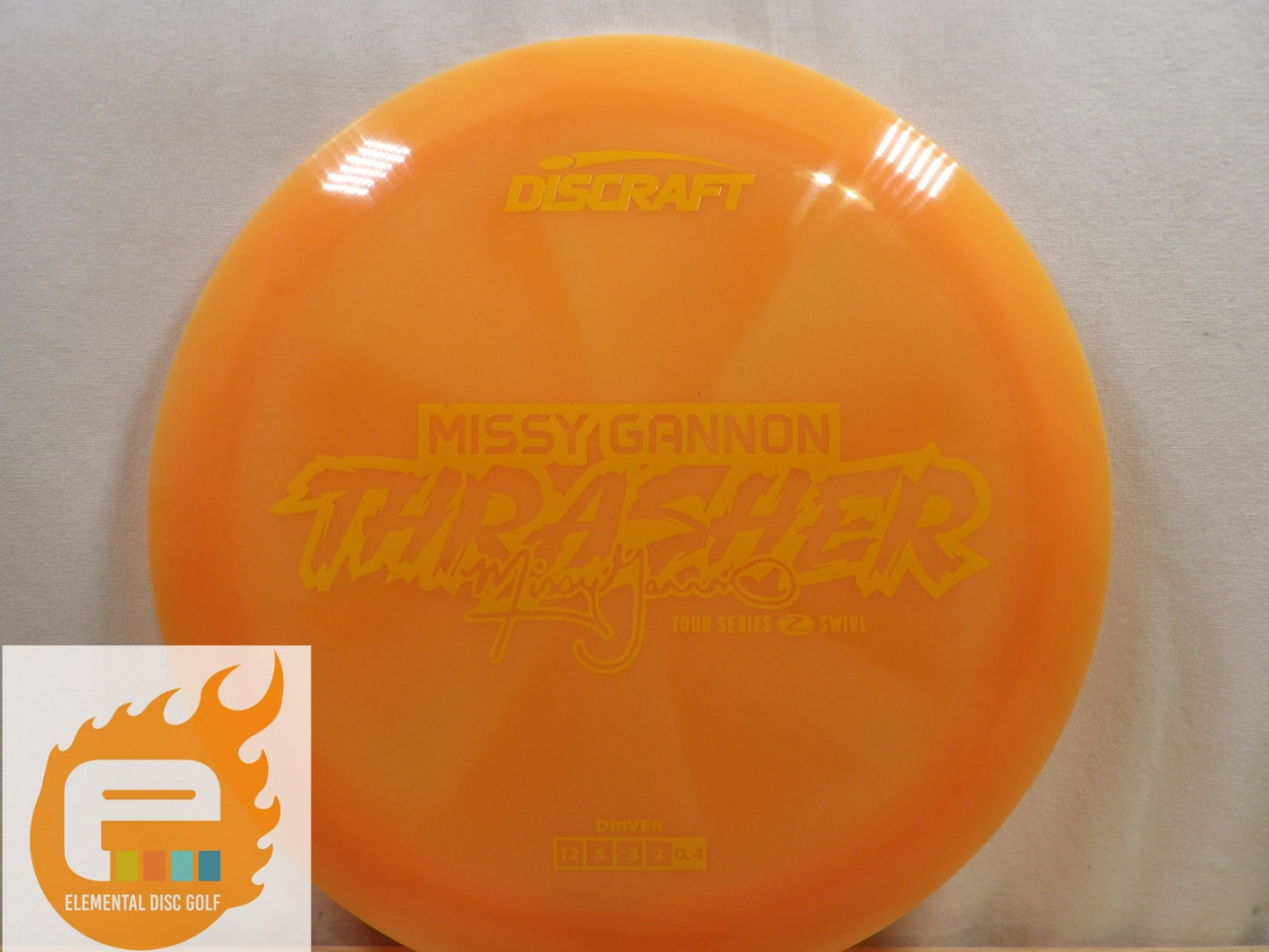 Discraft Z Swirl Thrasher (Missy Gannon 2025) - Elemental Disc Golf