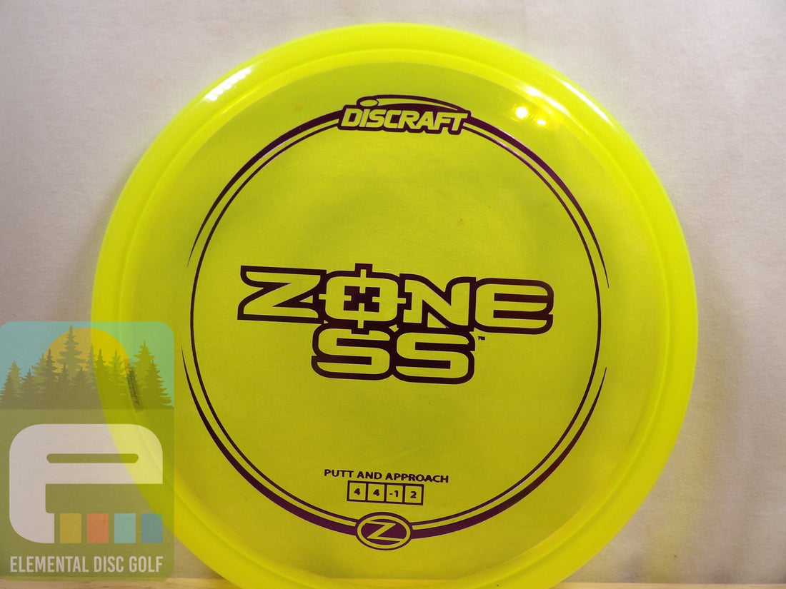 Discraft Z Zone SS (4/4/ - 1/2) - Elemental Disc Golf