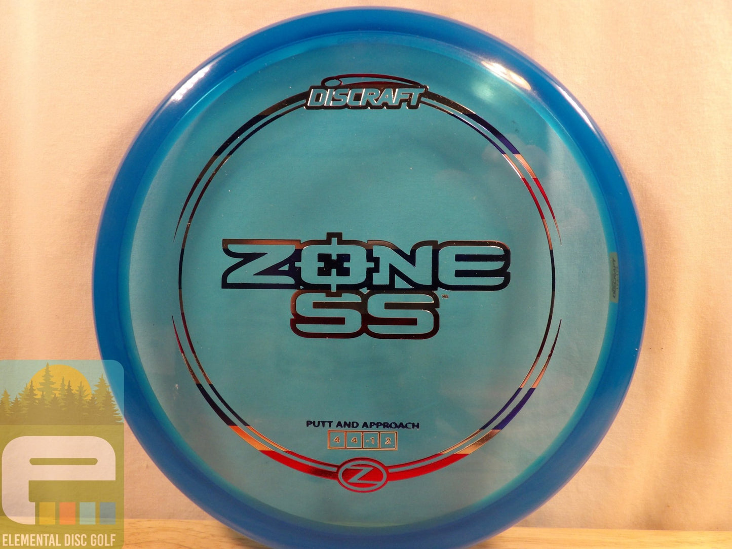 Discraft Z Zone SS (4/4/ - 1/2) - Elemental Disc Golf