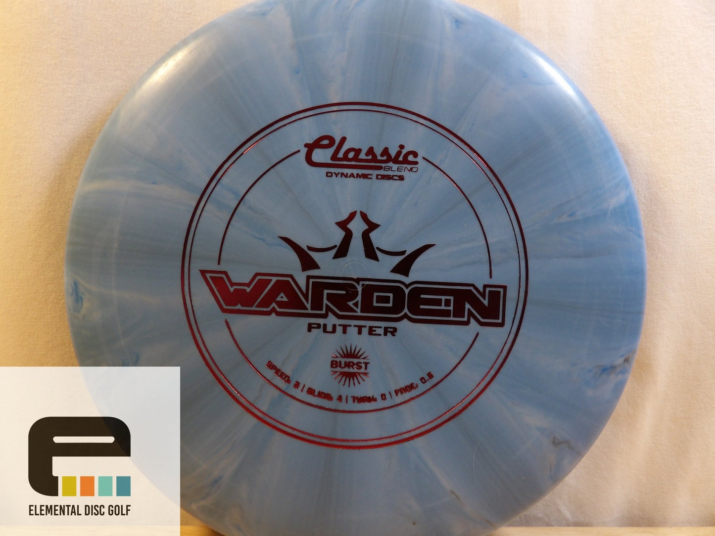 Dynamic Discs Classic Blend Burst Warden - Elemental Disc Golf