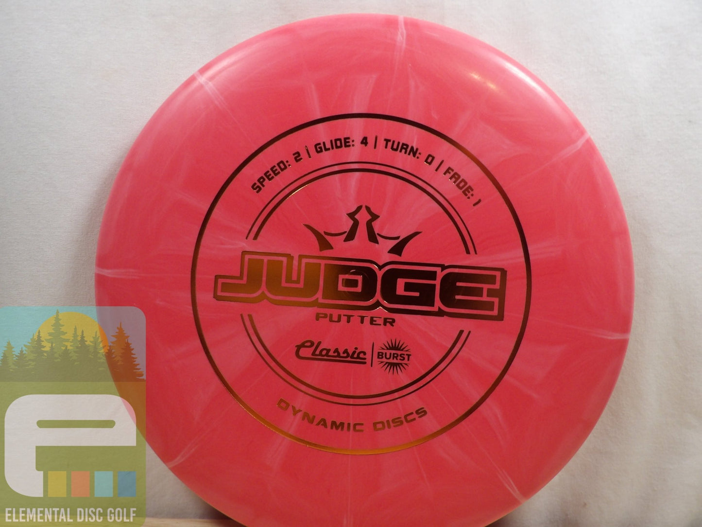 Dynamic Discs Classic Burst Judge (2/4/0/1) - Elemental Disc Golf