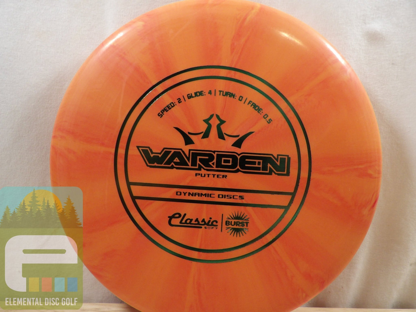 Dynamic Discs Classic Soft Burst Warden (2/4/0/0.5) - Elemental Disc Golf