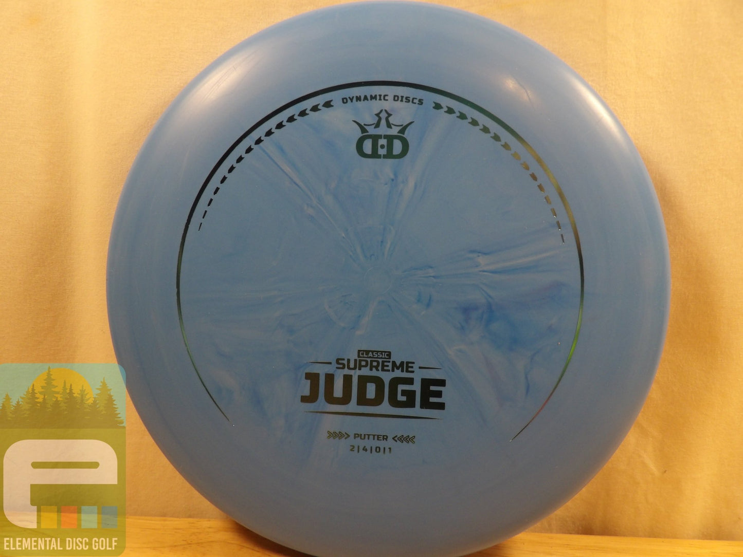 Dynamic Discs Classic Supreme Judge (2/4/0/1) - Elemental Disc Golf