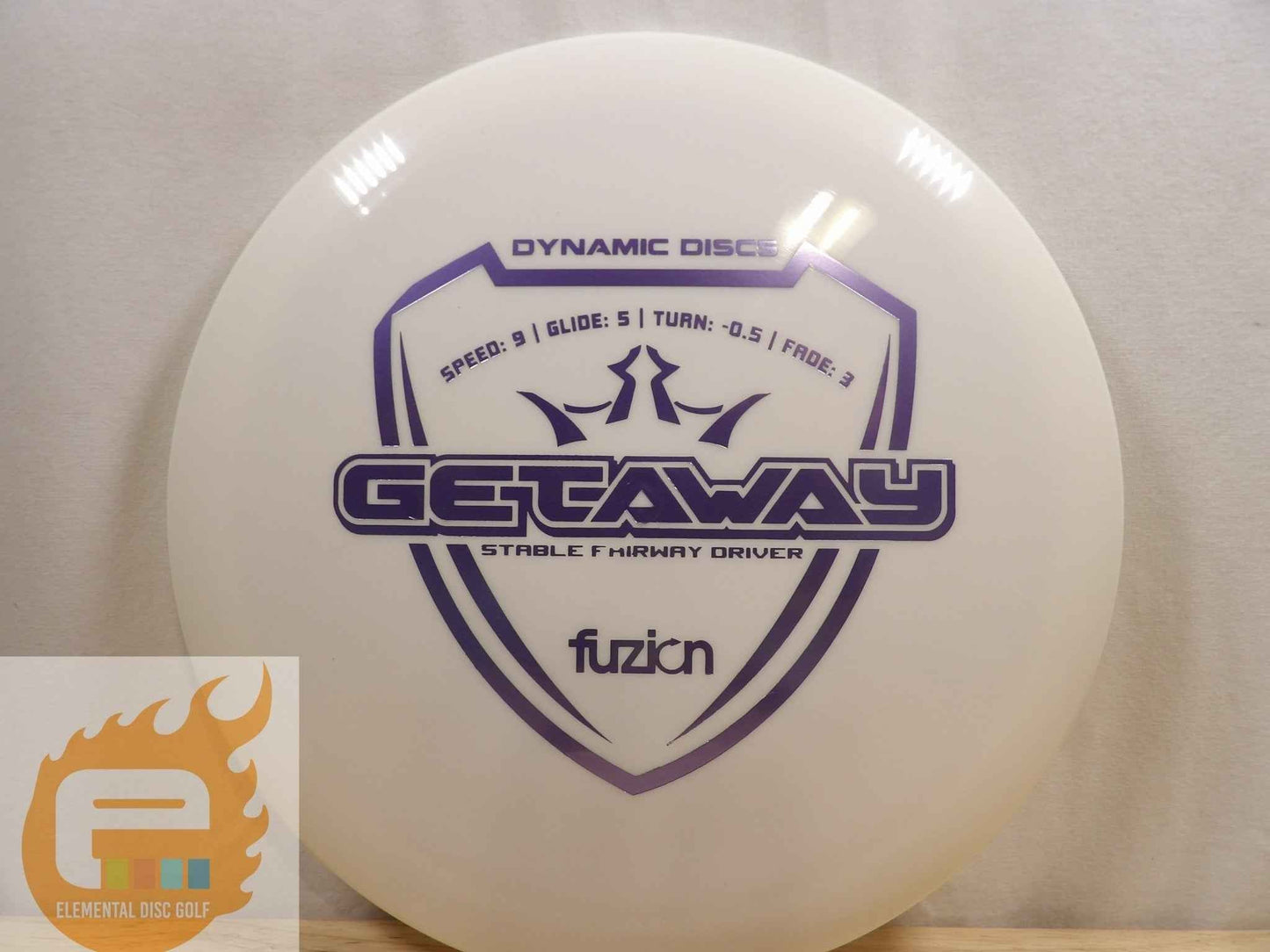 Dynamic Discs Fuzion Getaway (9/5/-0.5/3) - Elemental Disc Golf