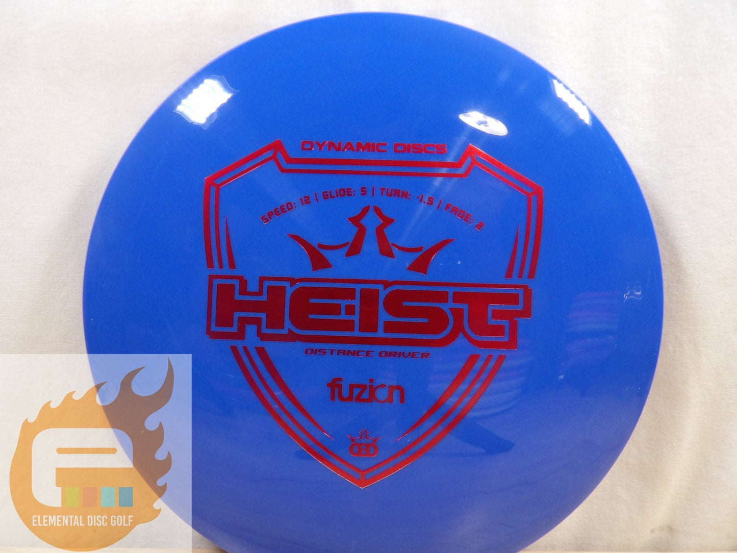 Dynamic Discs Fuzion Heist (12/5/ - 1.5/2) - Elemental Disc Golf