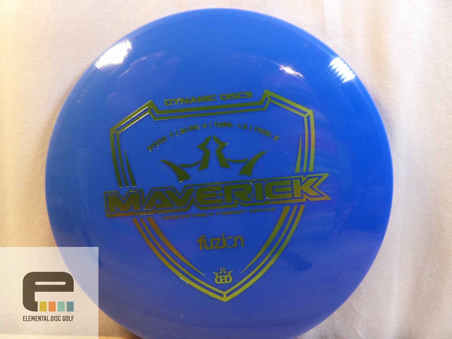 Dynamic Discs Fuzion Maverick (7/4/-1.5/2) - Elemental Disc Golf