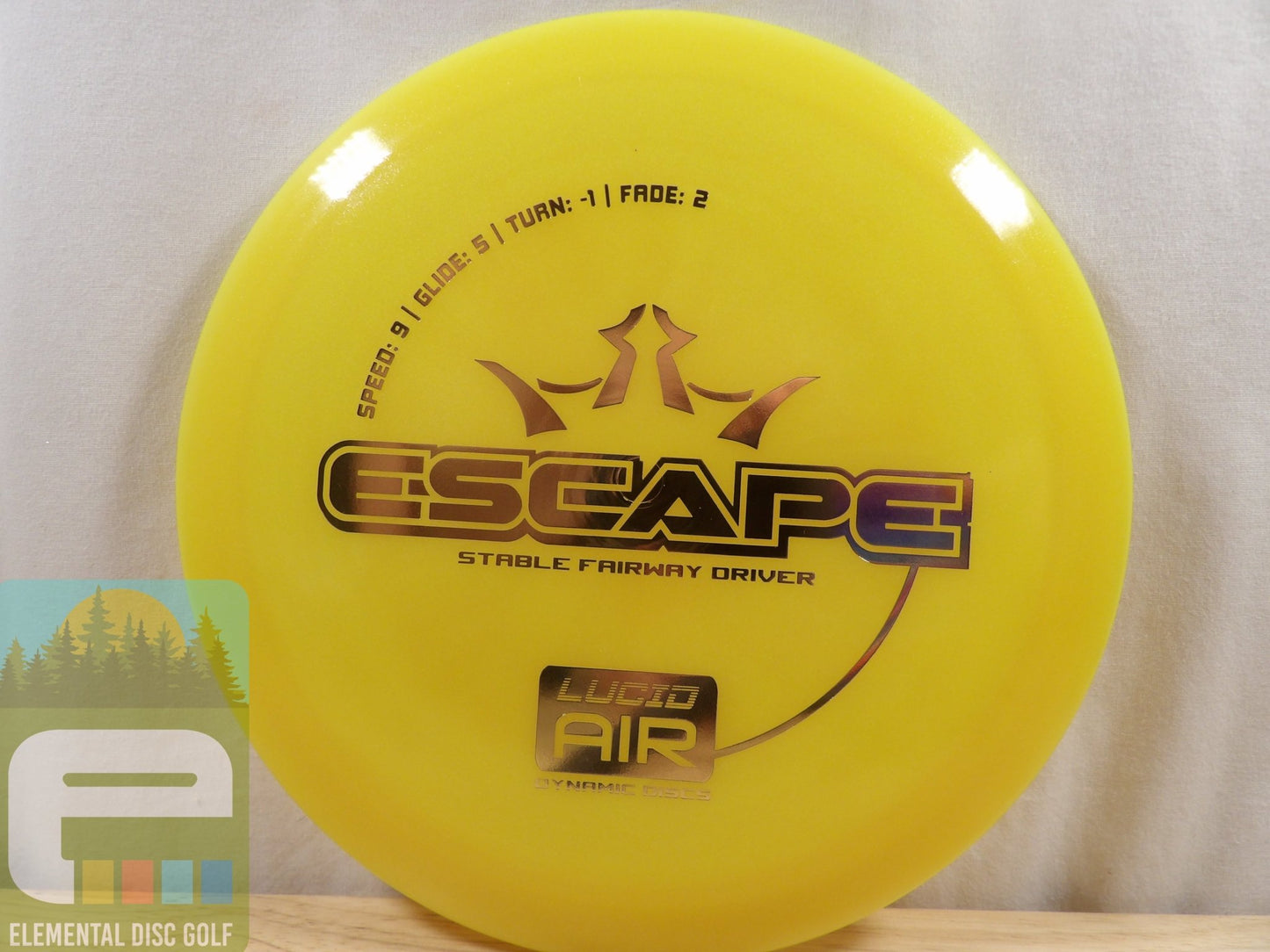 Dynamic Discs Lucid Air Escape (9/5/ - 1/2) - Elemental Disc Golf
