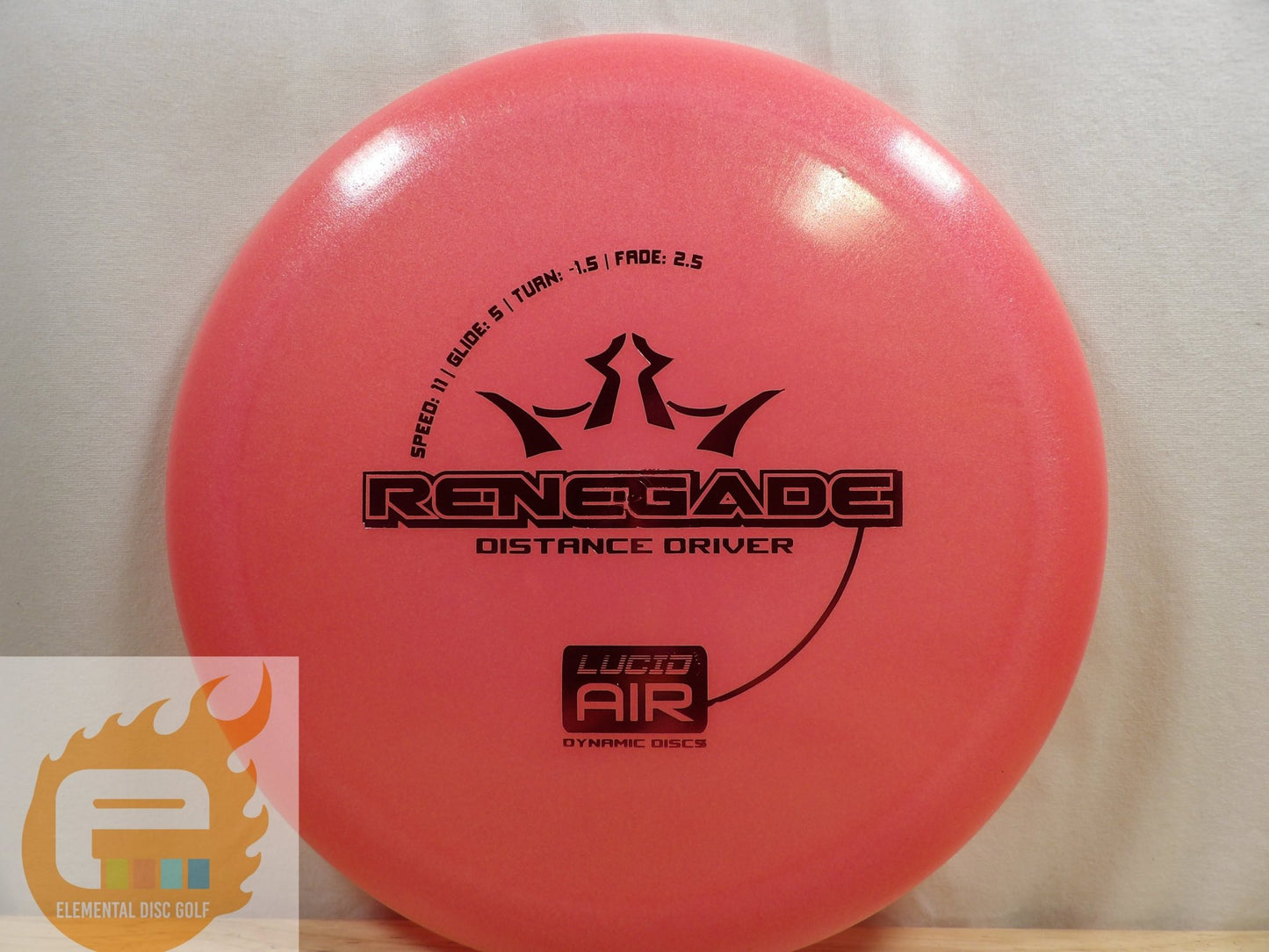 Dynamic Discs Lucid Air Renegade - Elemental Disc Golf