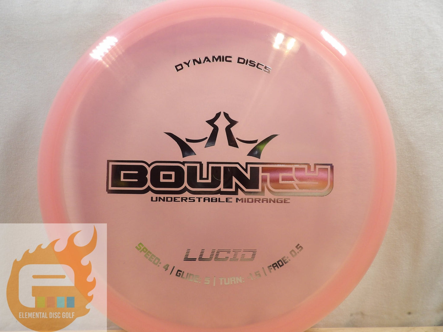 Dynamic Discs Lucid Bounty (4/5/ - 1.5/0.5) - Elemental Disc Golf