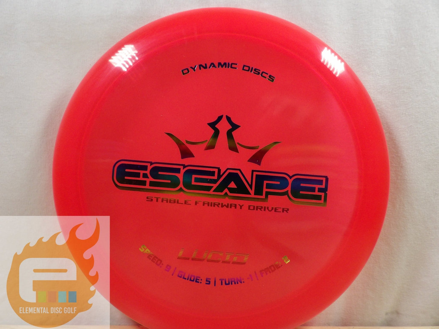 Dynamic Discs Lucid Escape (9/5/ - 1/2) - Elemental Disc Golf