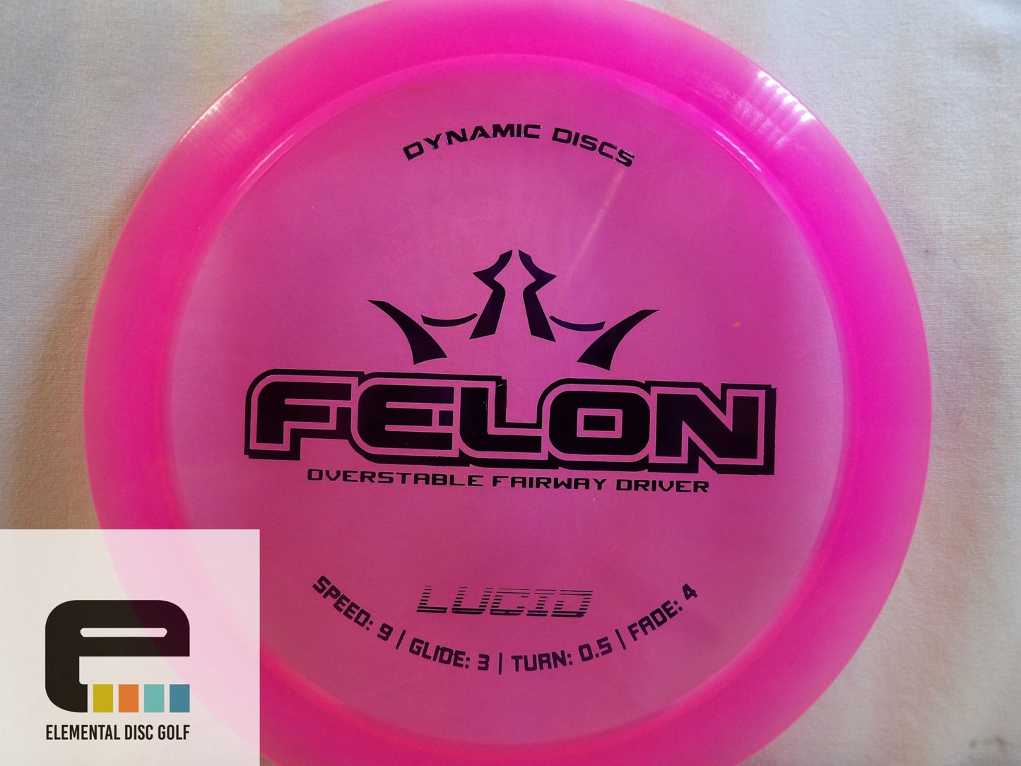Dynamic Discs Lucid Felon - Elemental Disc Golf
