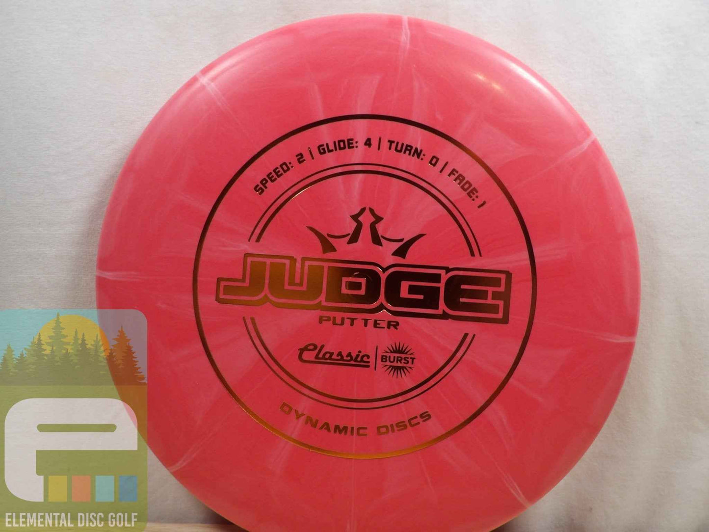 Dynamic Discs Prime Burst Judge (2/4/0/1) - Elemental Disc Golf