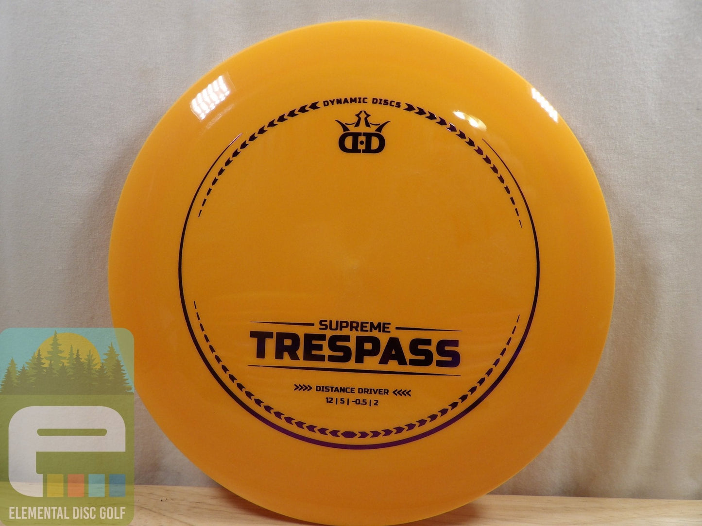 Dynamic Discs Supreme Trespass (12/5/-0.5/3) - Elemental Disc Golf