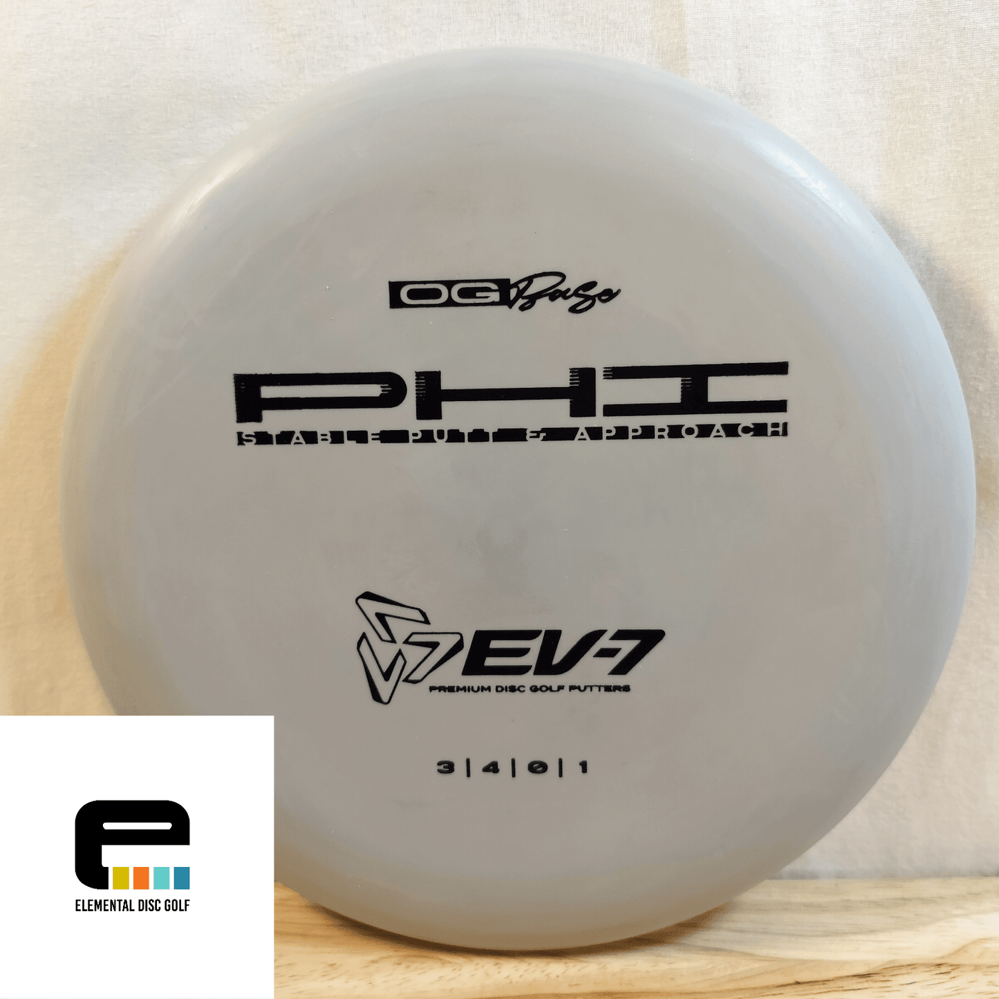 EV-7 OG Base PHI ( 3 / 4 / 0 / 1 ) - Elemental Disc Golf