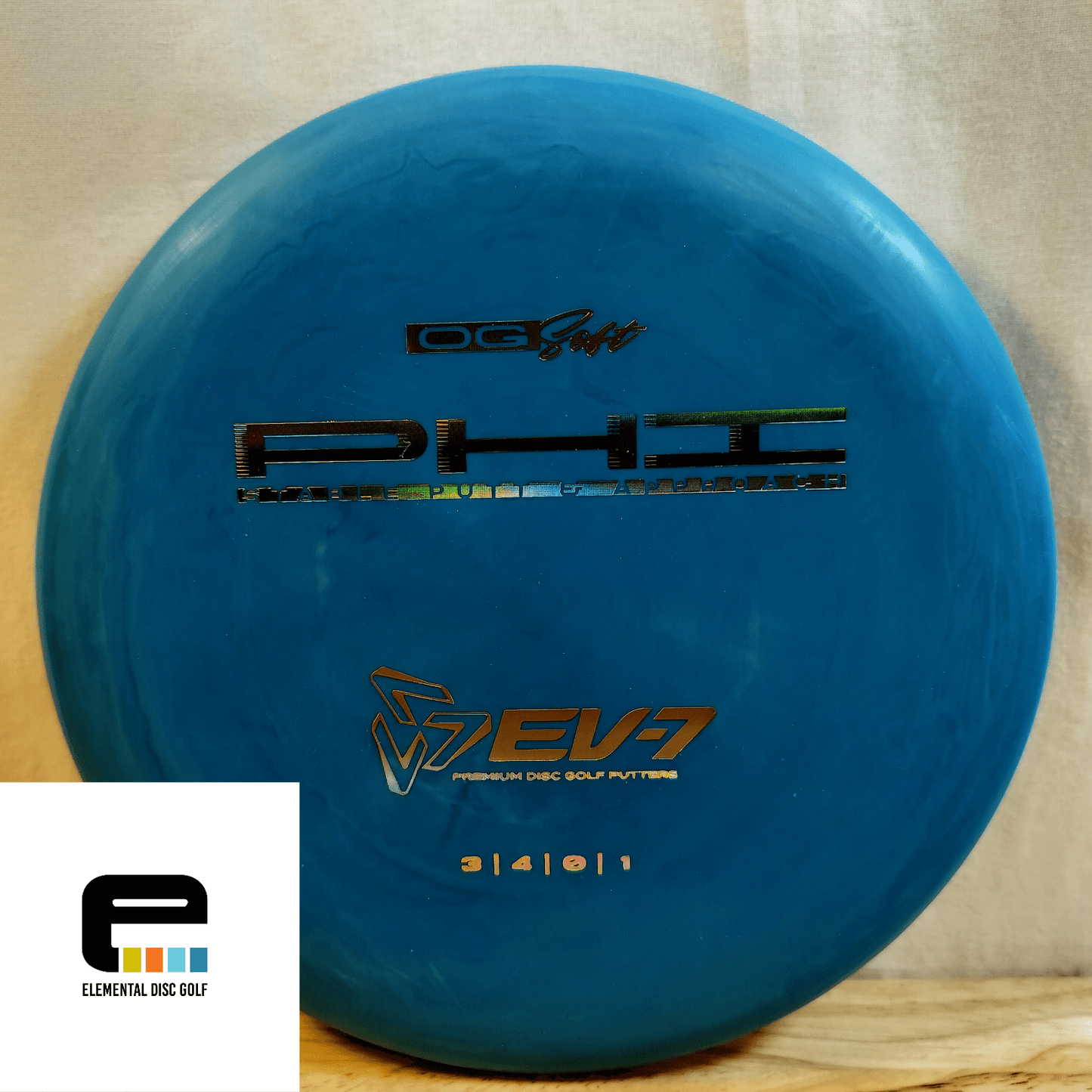 EV-7 OG Soft PHI ( 3 / 4 / 0 / 1 ) - Elemental Disc Golf