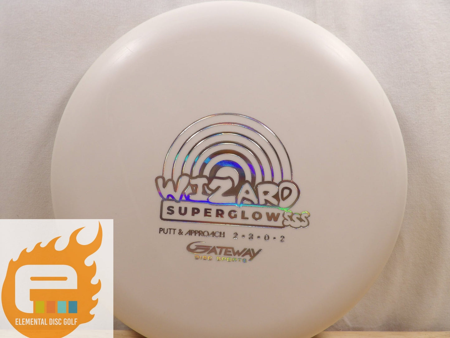 Gateway Discs Superglow Super Stupid Soft (SSS) Wizard - Elemental Disc Golf