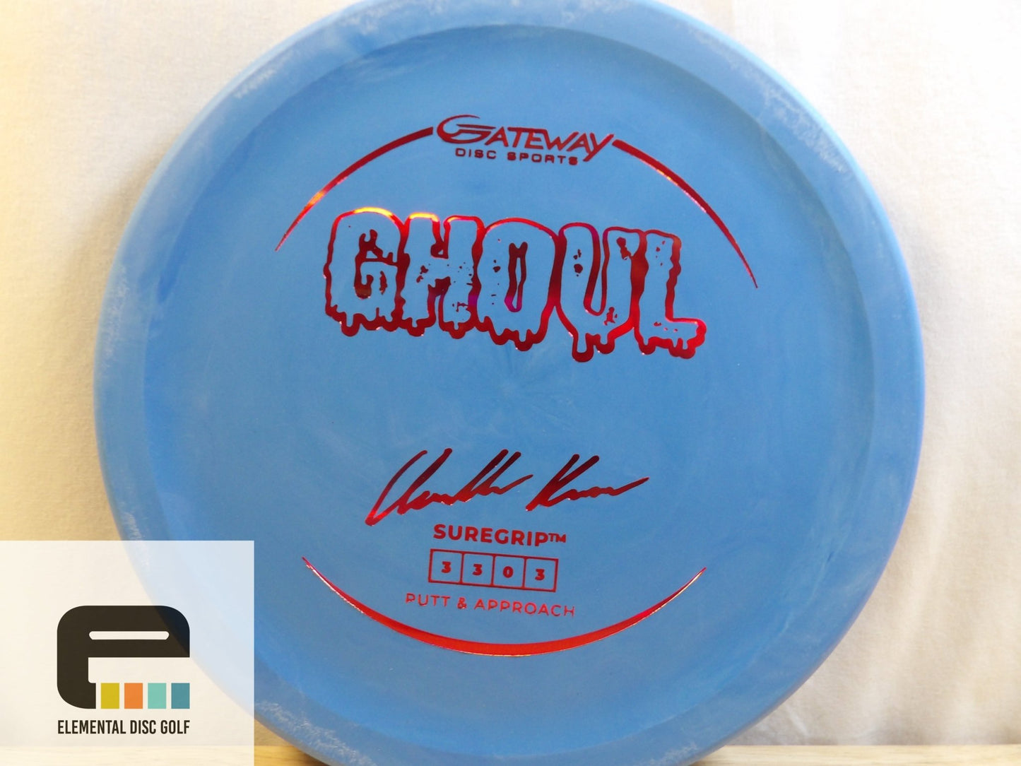 Gateway Discs Suregrip Ghoul (Chandler Kramer) - Elemental Disc Golf