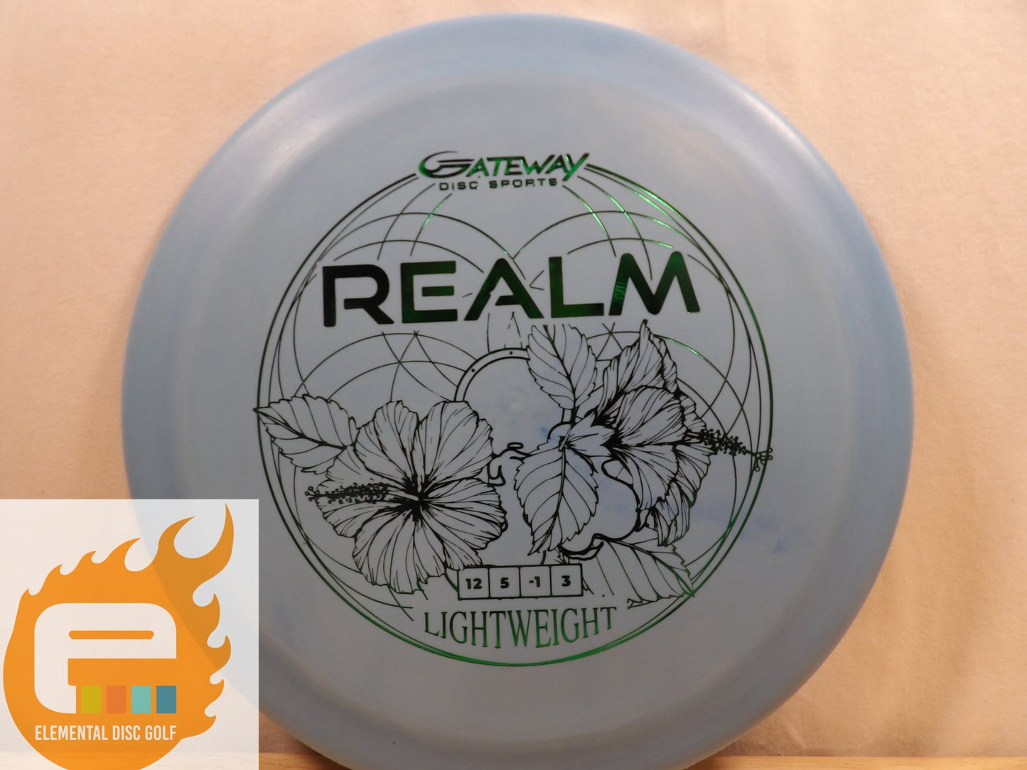 Gateway Discs Suregrip Lightweight Realm - Elemental Disc Golf