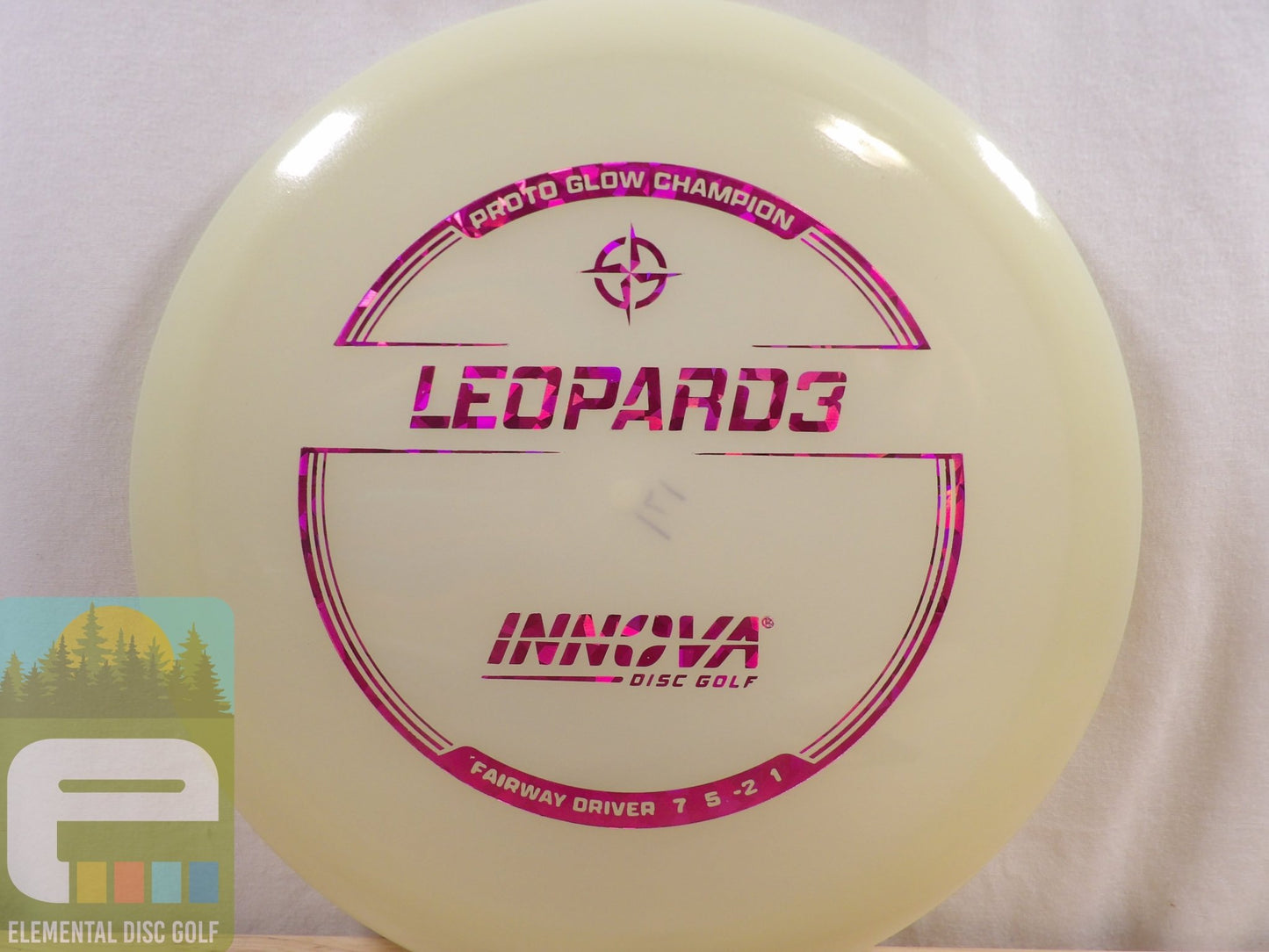 Innova Champion Proto Glow Leopard3 (7/5/ - 2/1) - Elemental Disc Golf