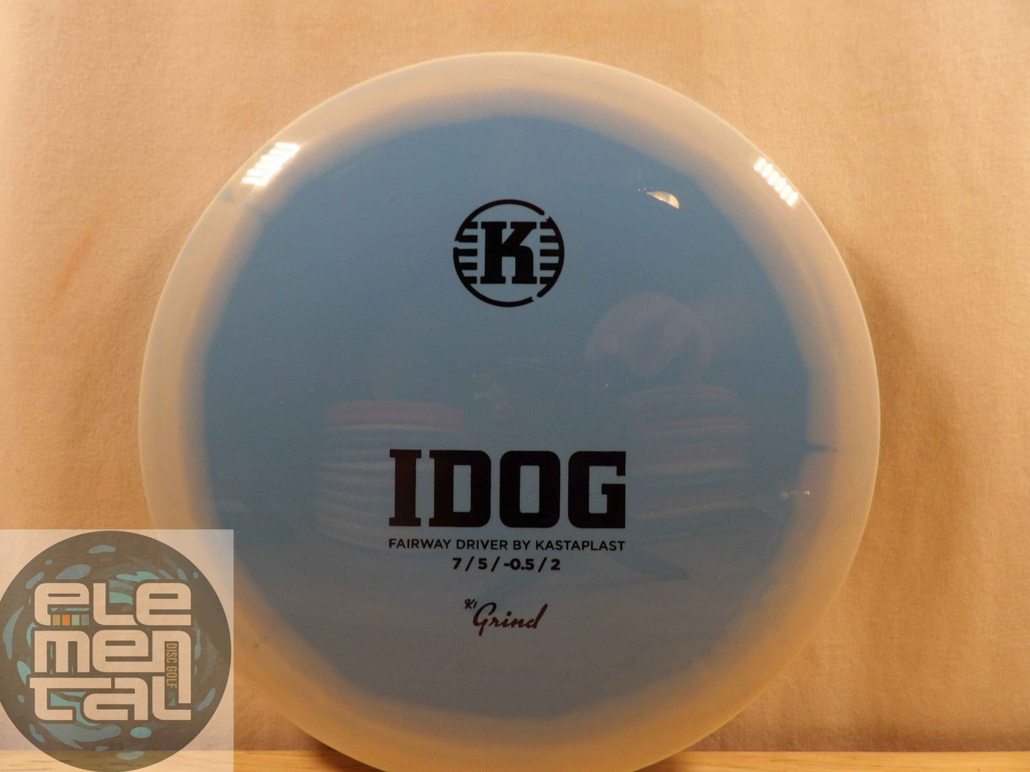 Kastaplast K1 Grind Idog (7/5/-0.5/2) - Elemental Disc Golf