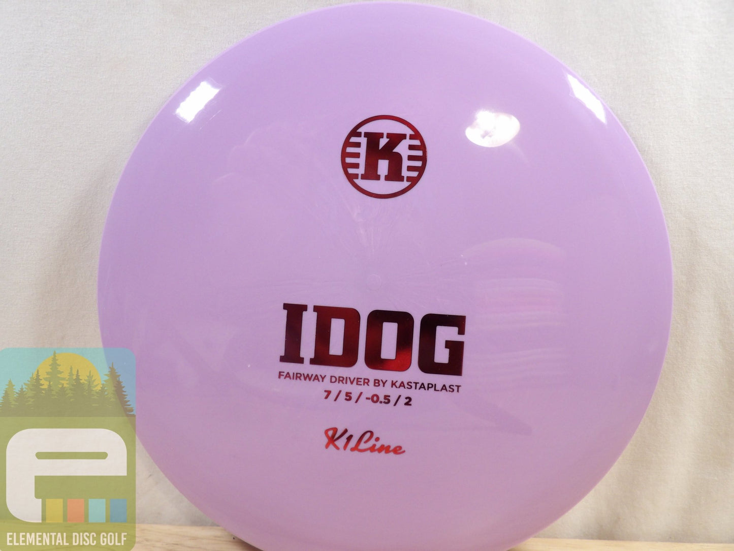 Kastaplast K1 Idog (7/5/ - 0.5/2) - Elemental Disc Golf