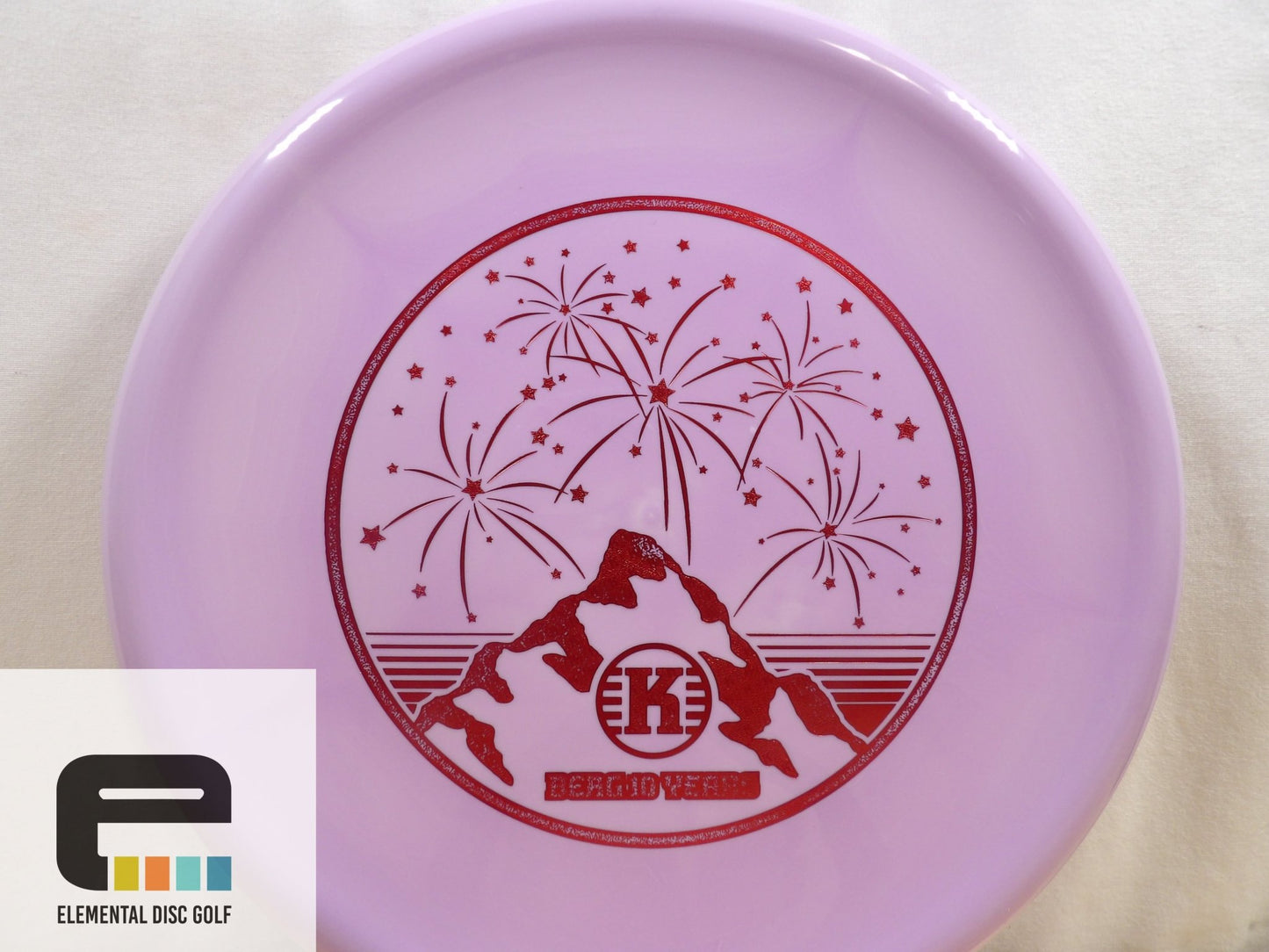 Kastaplast K1 Swirl Berg (10th Anniversary) - Elemental Disc Golf