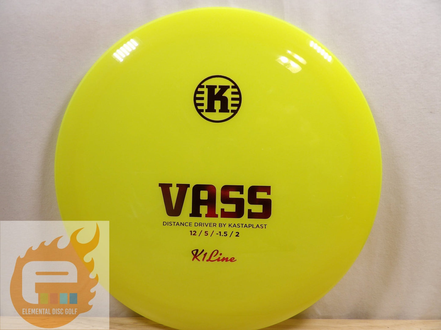 Kastaplast K1 Vass - Elemental Disc Golf