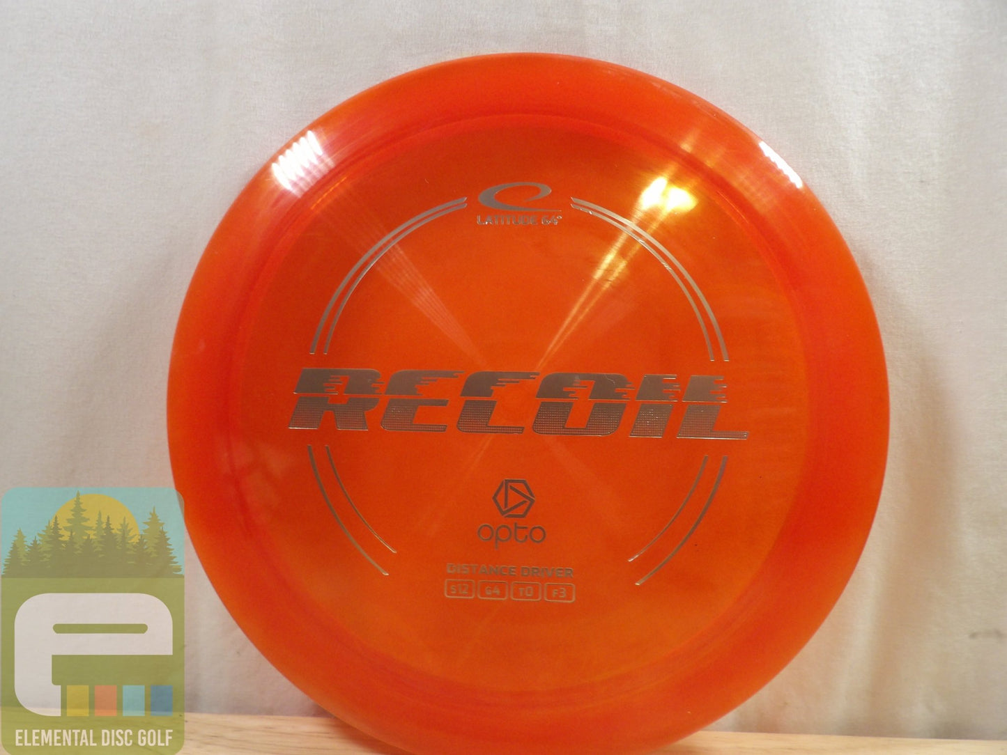 Latitude 64 Opto Recoil (12/4/0/3) - Elemental Disc Golf
