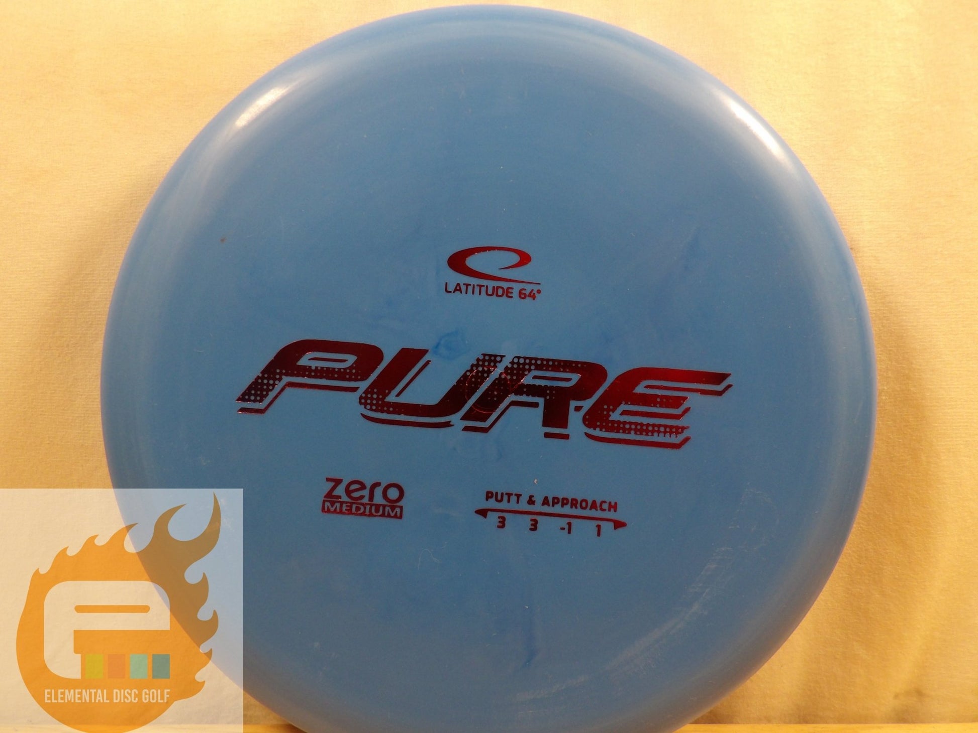 Latitude 64 Zero Medium Pure (3/3/ - 1/1) - Elemental Disc Golf