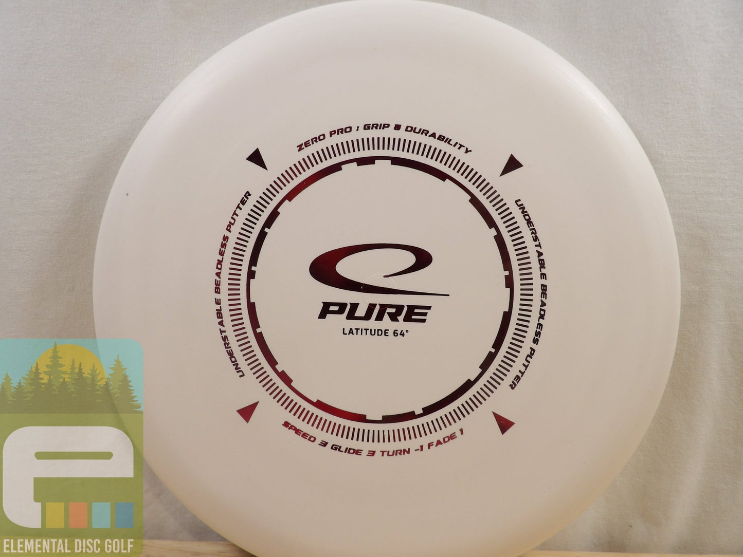 Latitude 64 Zero Pro Pure (3/3/ - 1/1) - Elemental Disc Golf