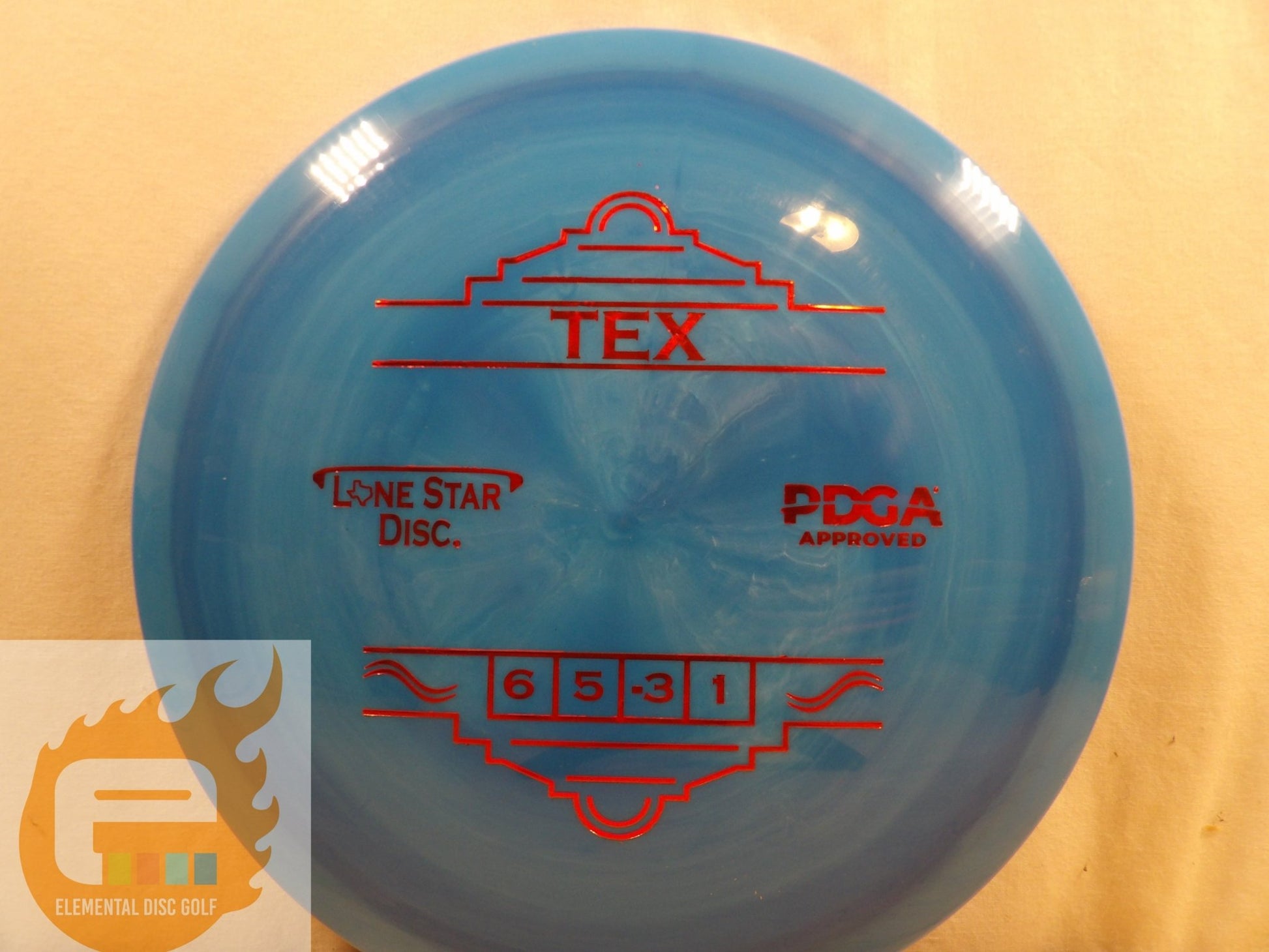 Lone Star Alpha Tex (6/5/ - 3/1) - Elemental Disc Golf