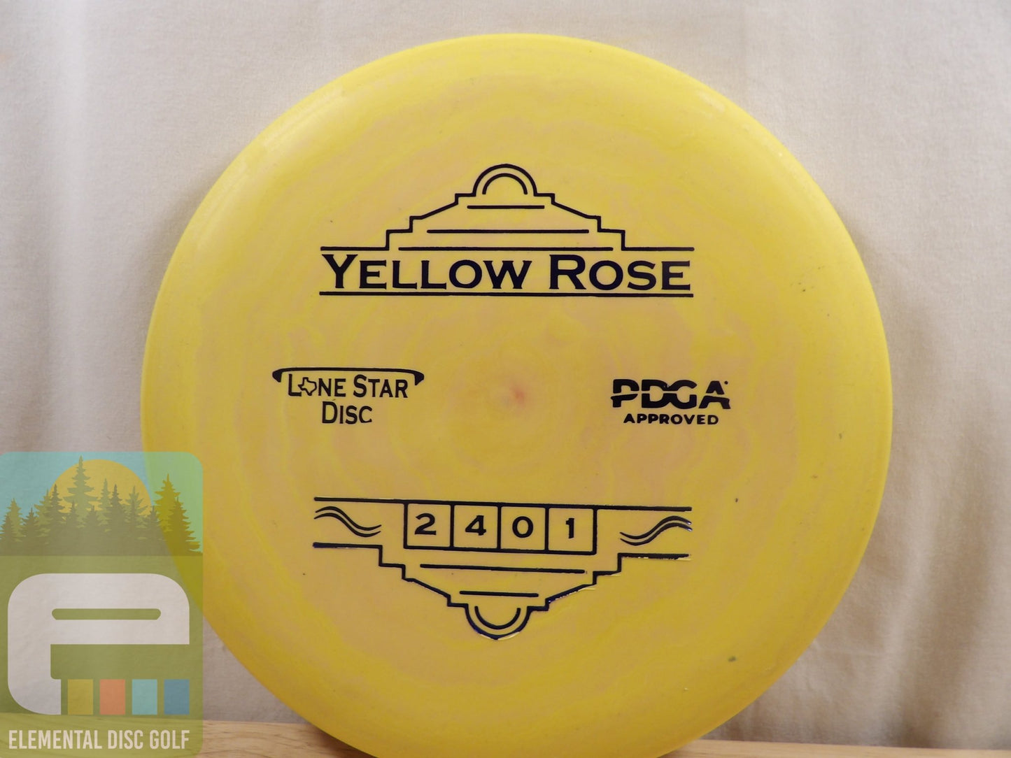 Lone Star Delta 1 Yellow Rose (2/4/0/1) - Elemental Disc Golf